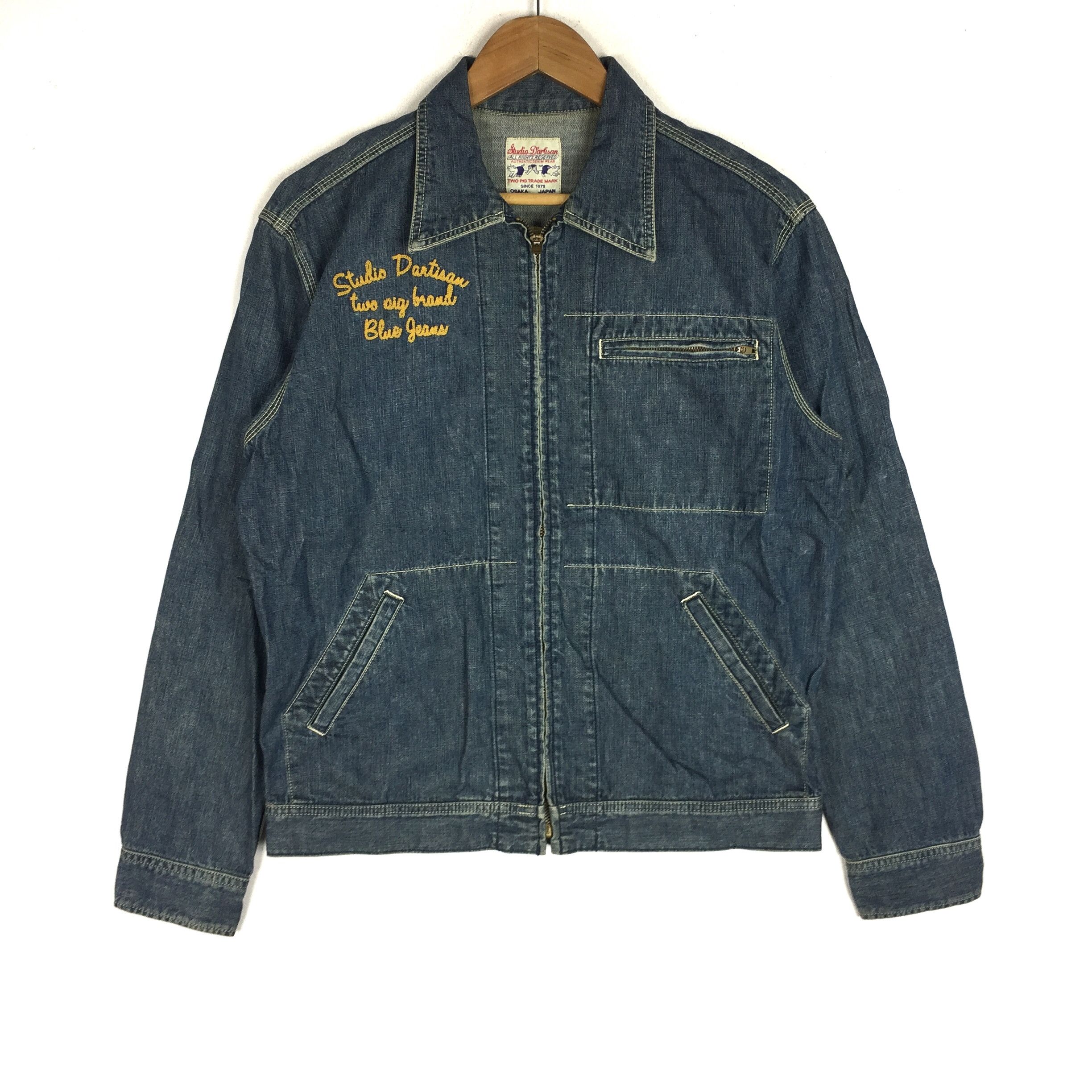 Studio D'Artisan VINTAGE STUDIO DARTISAN DENIM OSAKA 5 JAPAN JACKET JEANS Size US M / EU 48-50 / 2 - 2 Thumbnail