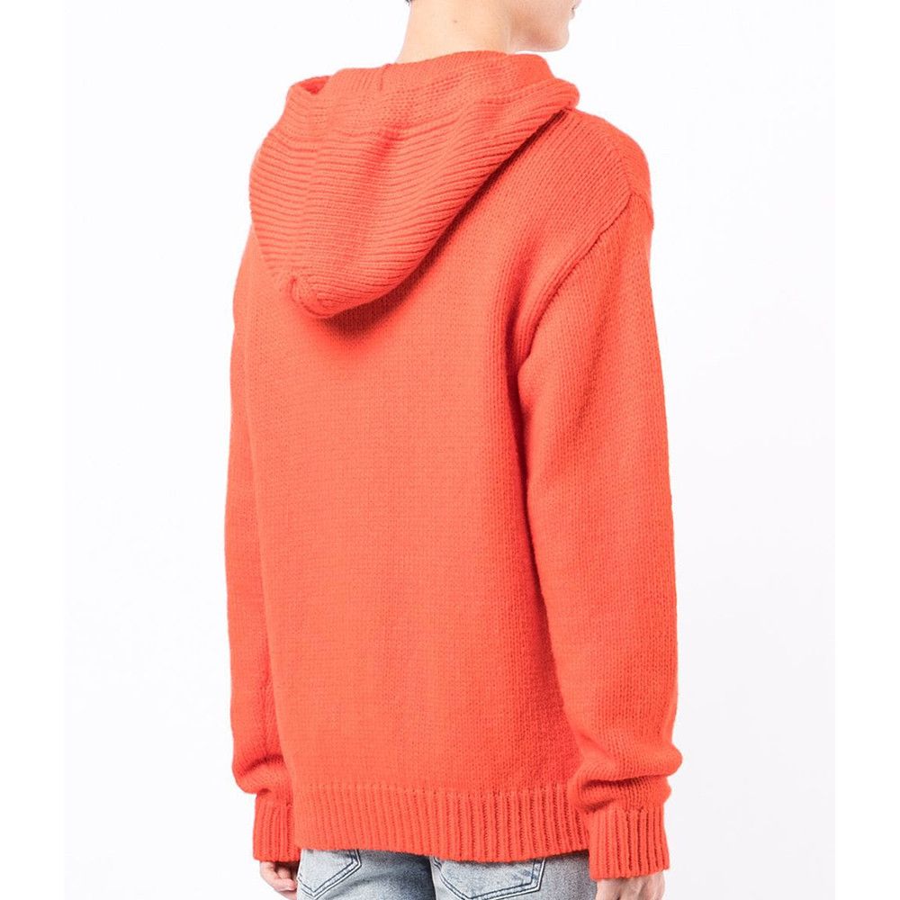 Off-White Off-White Intarsia Knit Wool Chunky Hoodie Sweatshirt Size US S / EU 44-46 / 1 - 3 Thumbnail
