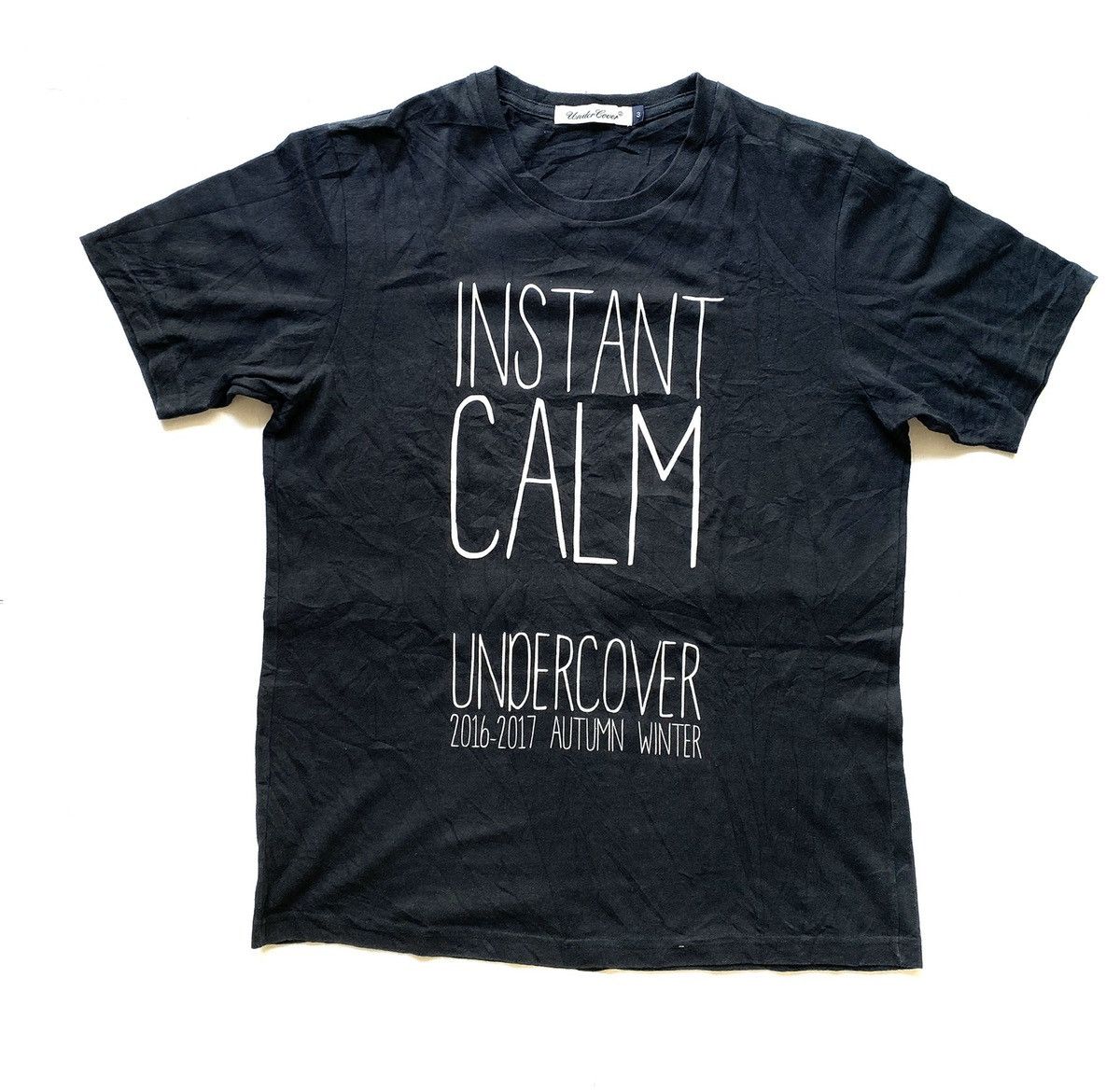 UNDERCOVER　アンダーカバー　Tシャツ　INSTANT CALM 4 Undercover Japan Instant Calm Undercover Lab T Shirt Medium