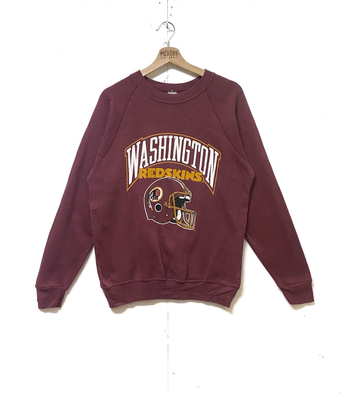 Champion × NFL × Vintage Vintage 90s Washinton Redskins Crewneck Pullover Medium Size US M / EU 48-50 / 2 - 1 Thumbnail
