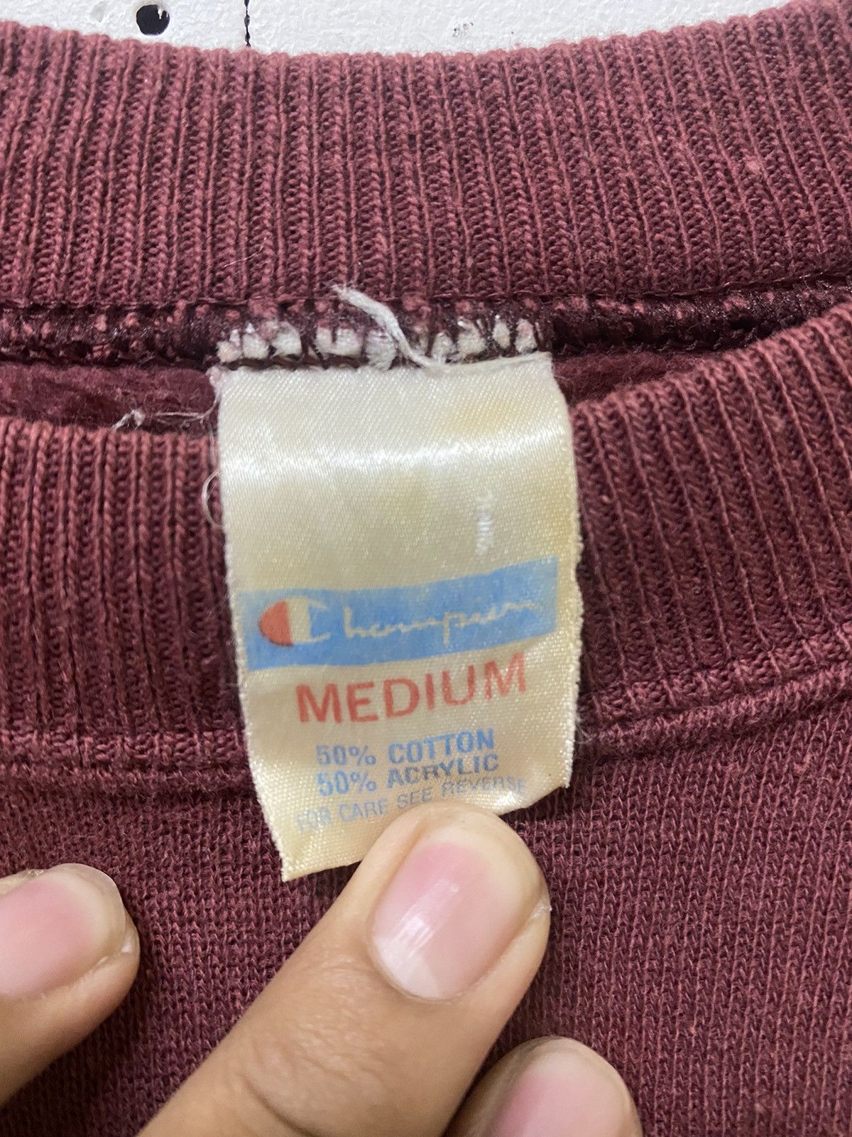Champion × NFL × Vintage Vintage 90s Washinton Redskins Crewneck Pullover Medium Size US M / EU 48-50 / 2 - 5 Thumbnail