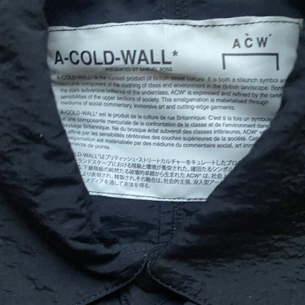 A-COLD-WALL* × Samuel Ross Black Conbusier Padded Short Sleeve Shirt Cargo Utility Size US S / EU 44-46 / 1 - 4 Thumbnail
