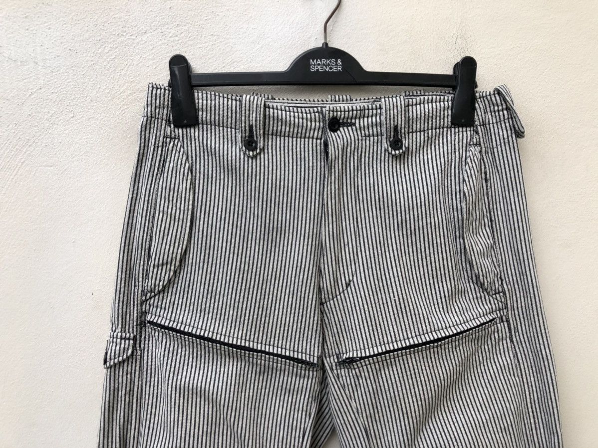 Vintage Slap Shot Japan Stripe Tactical Parachute Cargo Trouser Pant Size US 31 - 8 Thumbnail