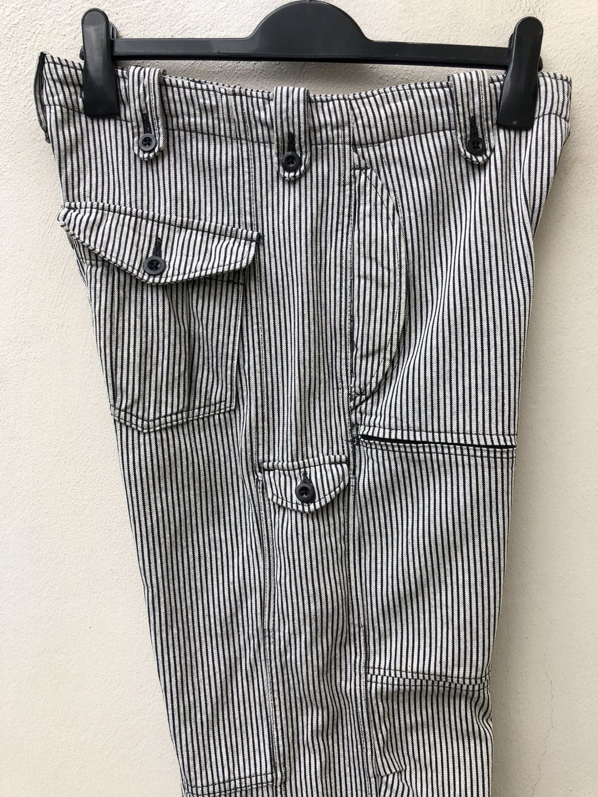 Vintage Slap Shot Japan Stripe Tactical Parachute Cargo Trouser Pant Size US 31 - 22 Thumbnail