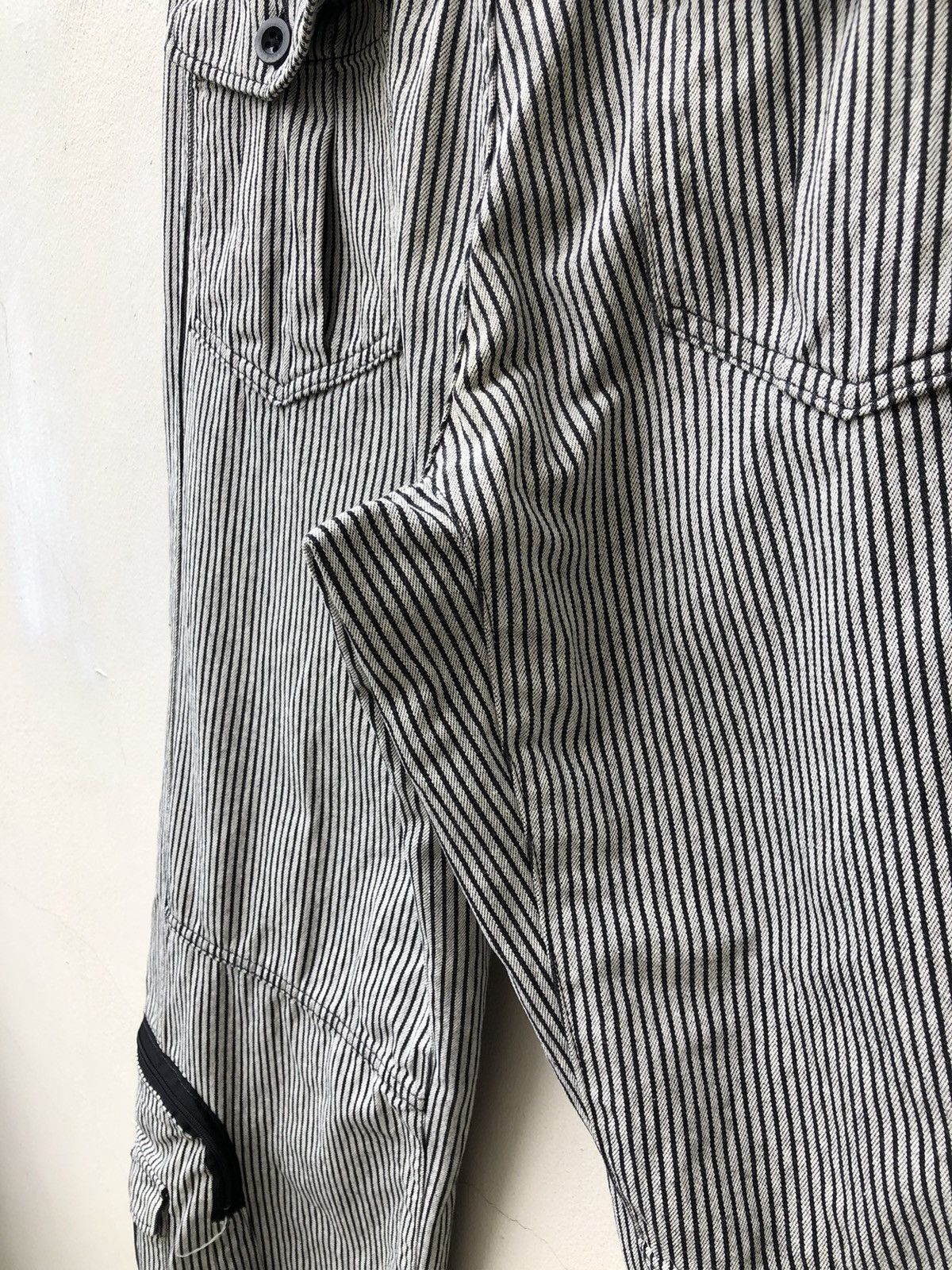 Vintage Slap Shot Japan Stripe Tactical Parachute Cargo Trouser Pant Size US 31 - 15 Thumbnail