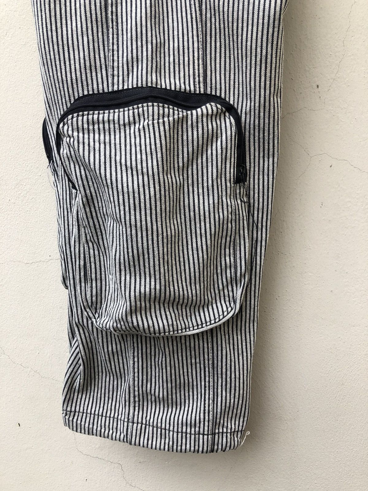 Vintage Slap Shot Japan Stripe Tactical Parachute Cargo Trouser Pant Size US 31 - 23 Thumbnail
