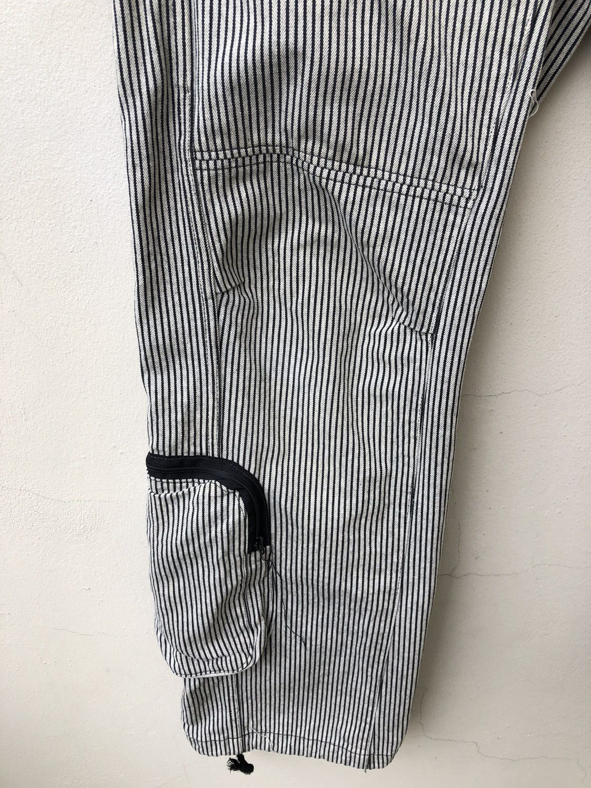 Vintage Slap Shot Japan Stripe Tactical Parachute Cargo Trouser Pant Size US 31 - 11 Thumbnail
