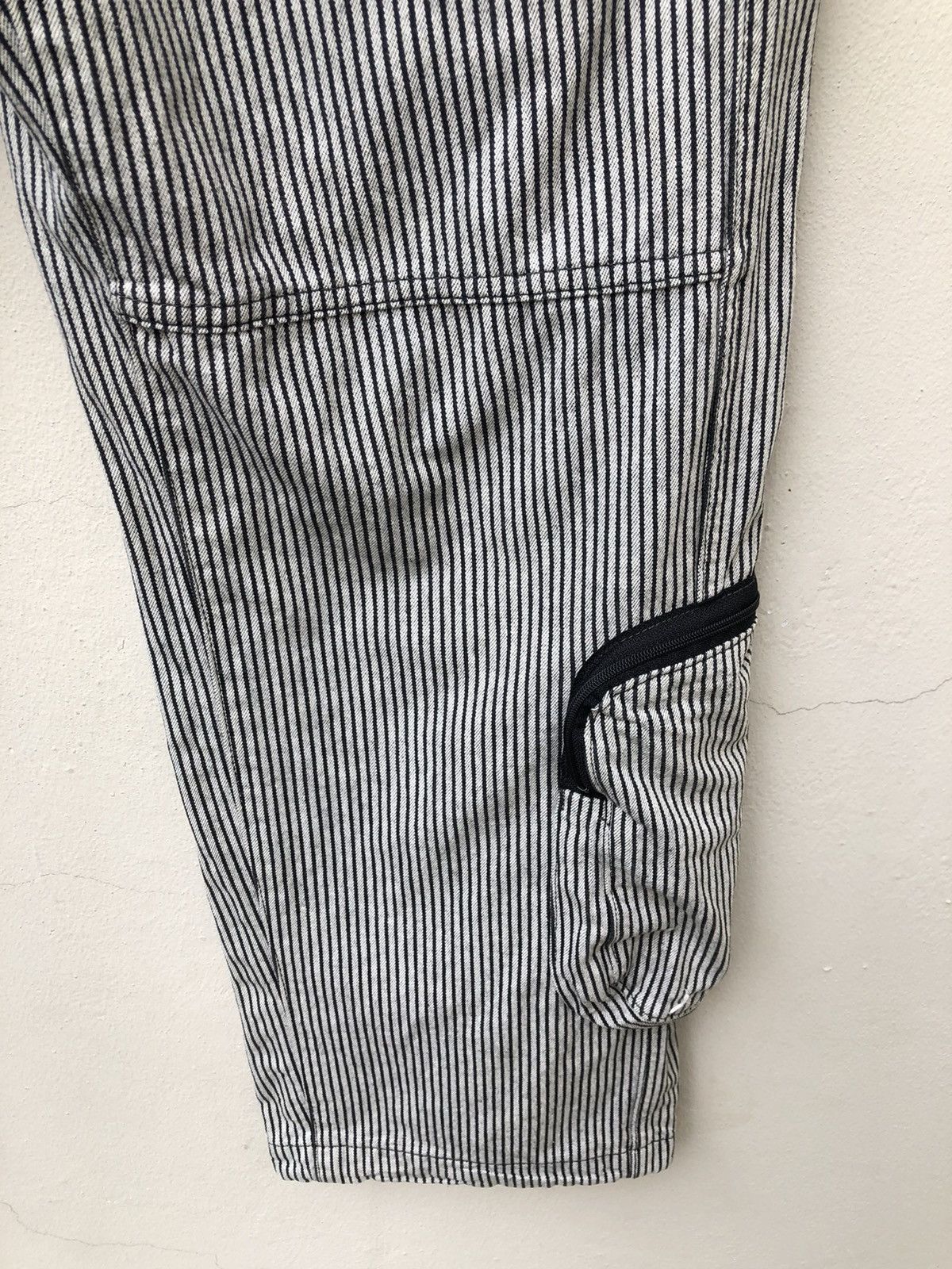 Vintage Slap Shot Japan Stripe Tactical Parachute Cargo Trouser Pant Size US 31 - 16 Thumbnail
