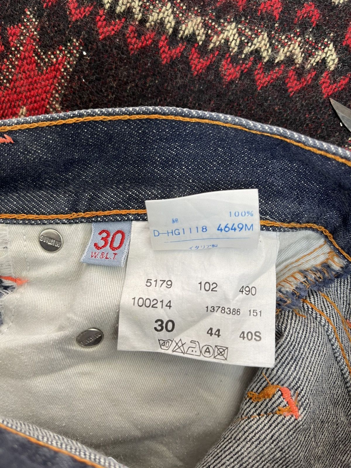 W&LT W&LT ⚡️Denim Pant Lightning Regular 1🟦0 Size US 30 / EU 46 - 8 Thumbnail