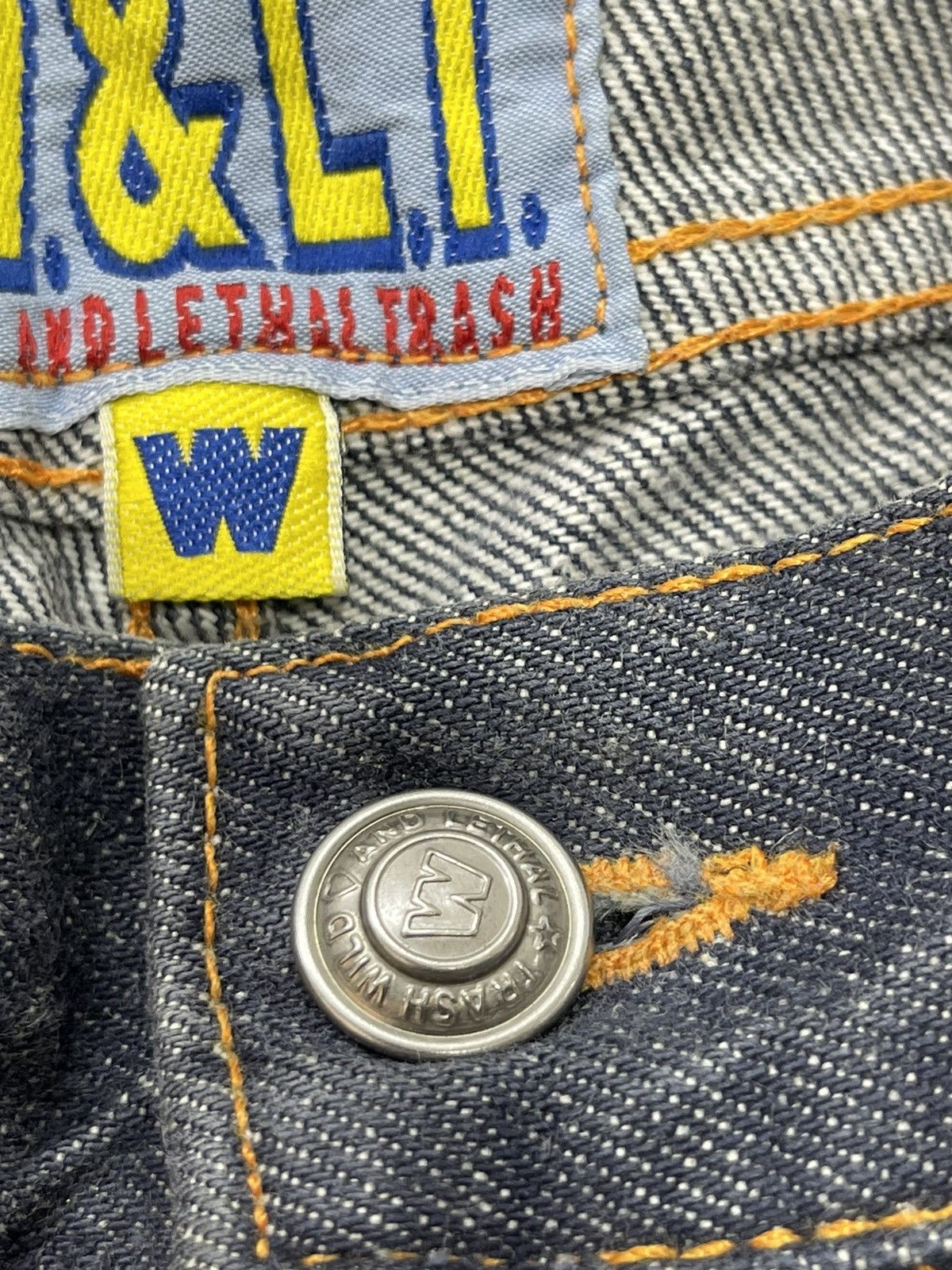W&LT W&LT ⚡️Denim Pant Lightning Regular 1🟦0 Size US 30 / EU 46 - 7 Thumbnail