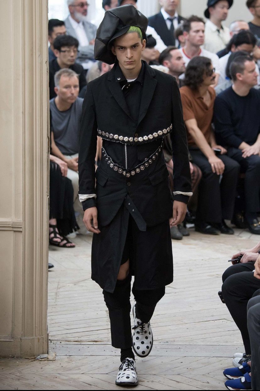 SS16 Runway Long Biker Jacket