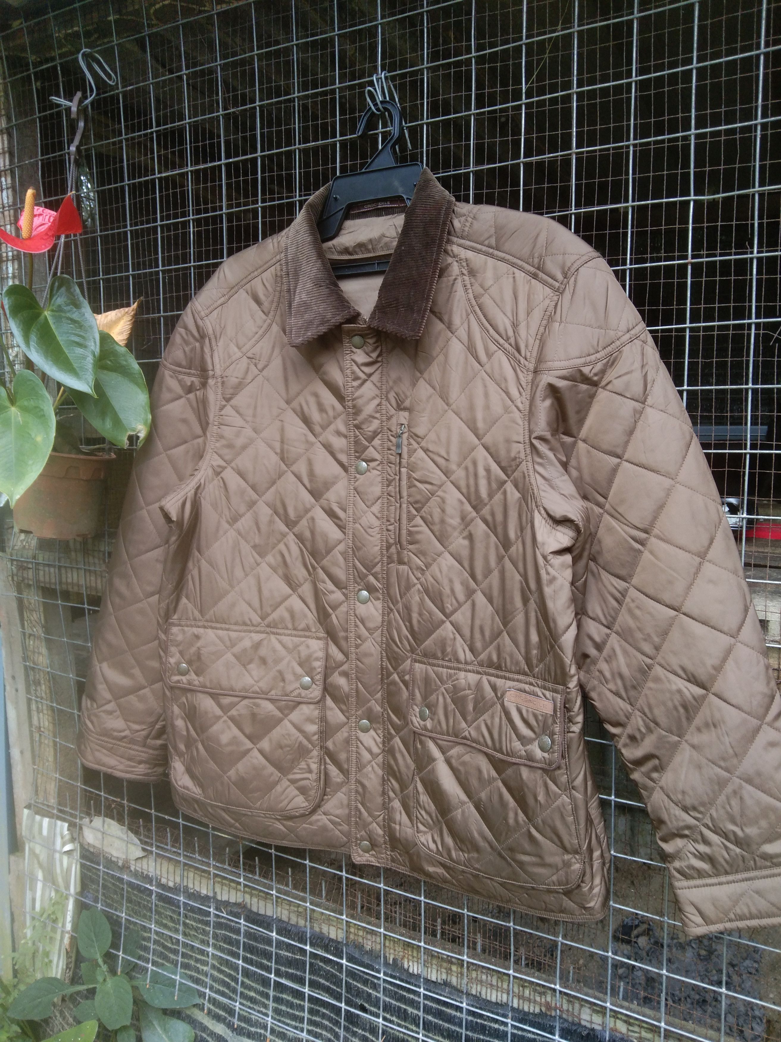 Japanese Brand × Lacoste VINTAGE CROCODILE QUILTED JACKET Size US L / EU 52-54 / 3 - 2 Thumbnail