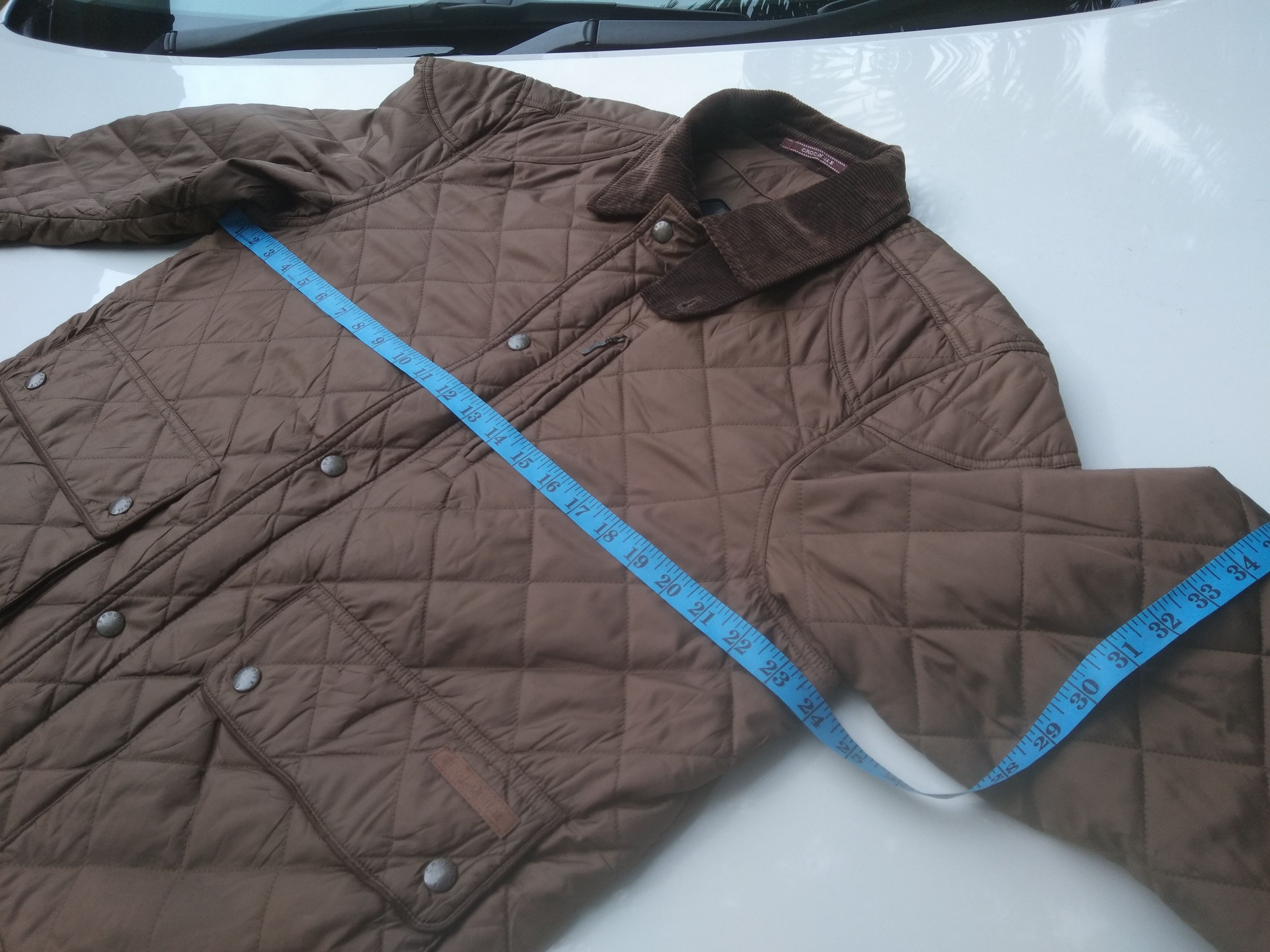 Japanese Brand × Lacoste VINTAGE CROCODILE QUILTED JACKET Size US L / EU 52-54 / 3 - 16 Thumbnail