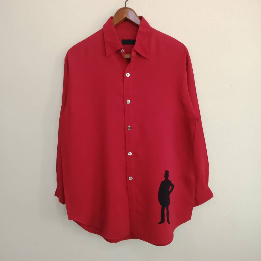 2-WAY Yuki Outerwear (édition limitée print - Japanese / Maroon)