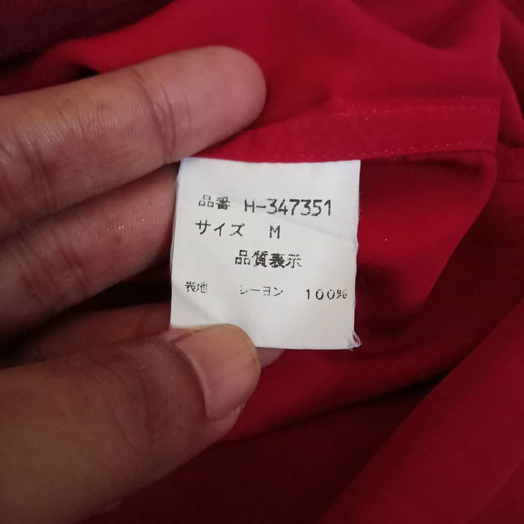 Japanese Brand POUR DEUX RAYON SHIRT MADE IN JAPAN LIKE YS/YOHJI YAMAMOTO Size US M / EU 48-50 / 2 - 8 Thumbnail
