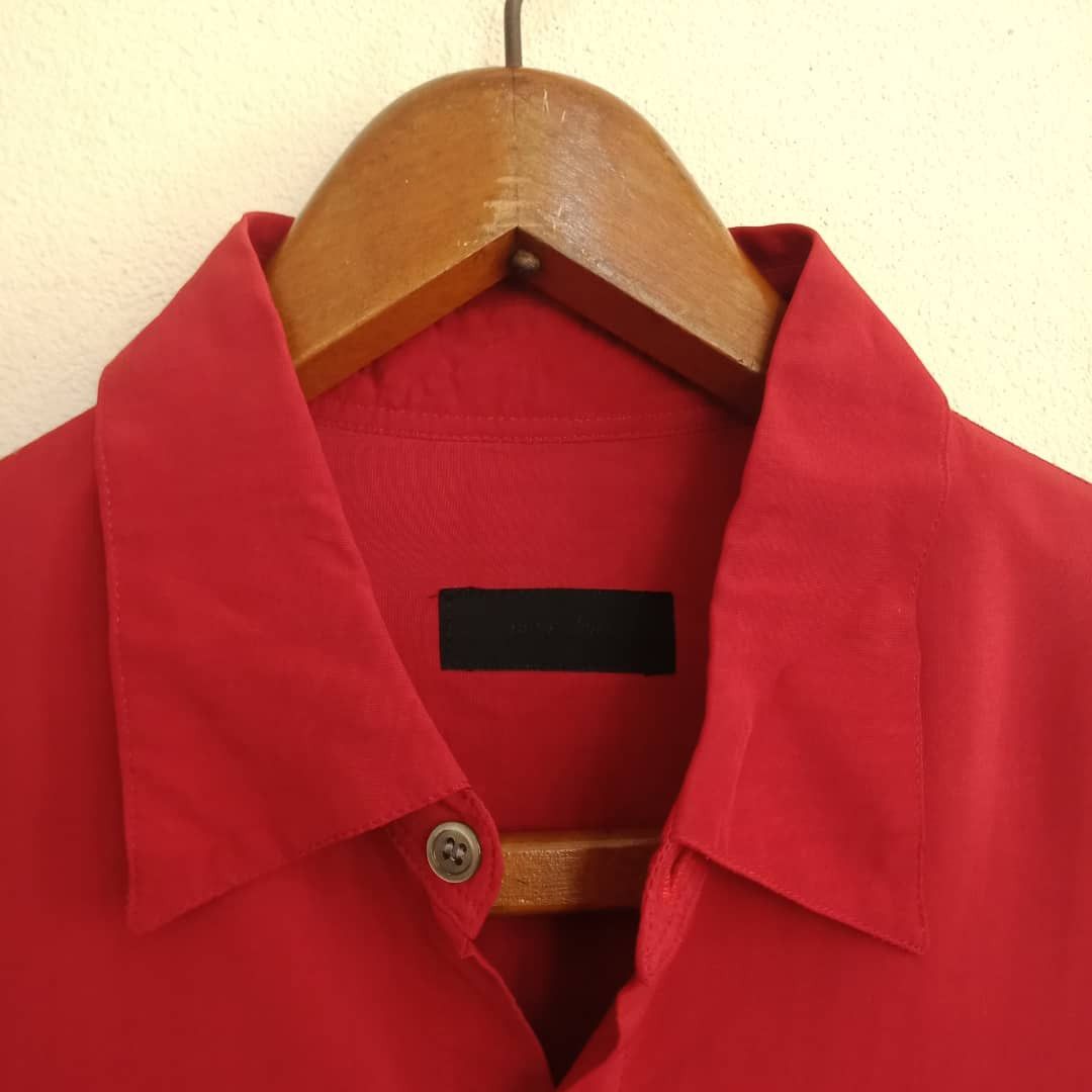 Japanese Brand POUR DEUX RAYON SHIRT MADE IN JAPAN LIKE YS/YOHJI YAMAMOTO Size US M / EU 48-50 / 2 - 3 Thumbnail