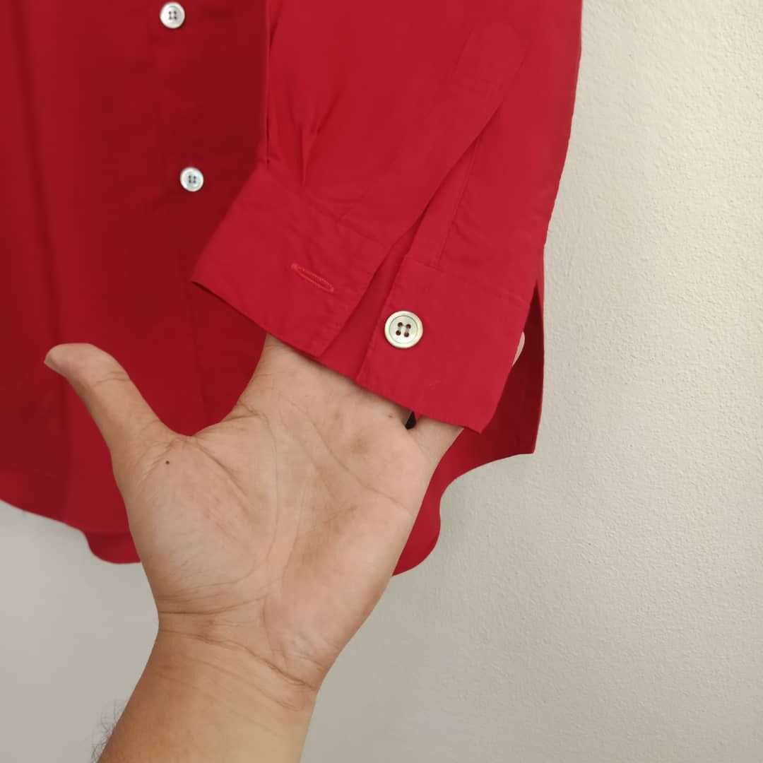 Japanese Brand POUR DEUX RAYON SHIRT MADE IN JAPAN LIKE YS/YOHJI YAMAMOTO Size US M / EU 48-50 / 2 - 6 Thumbnail