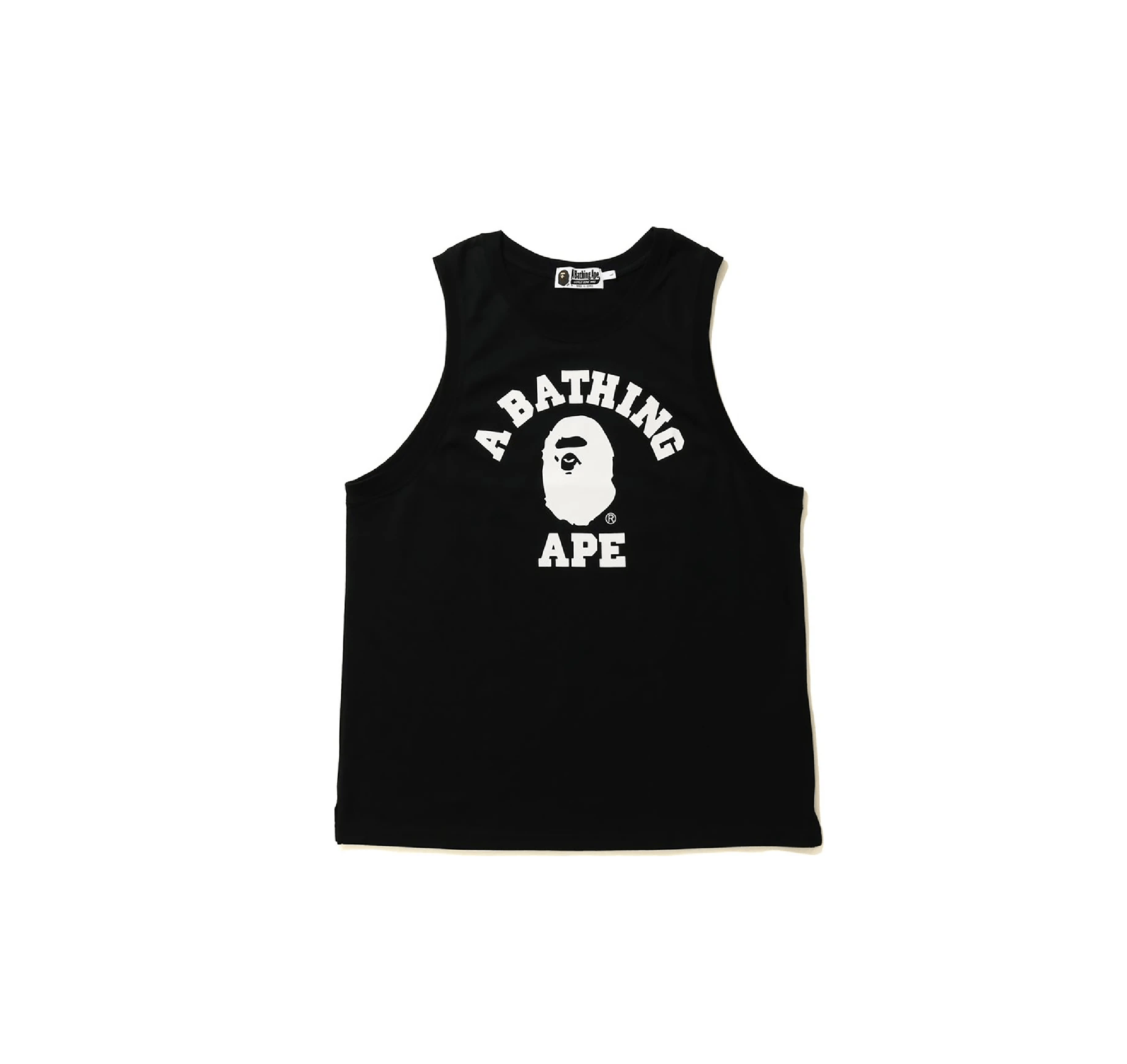 Bape BAPE College Tank Top Black | Grailed