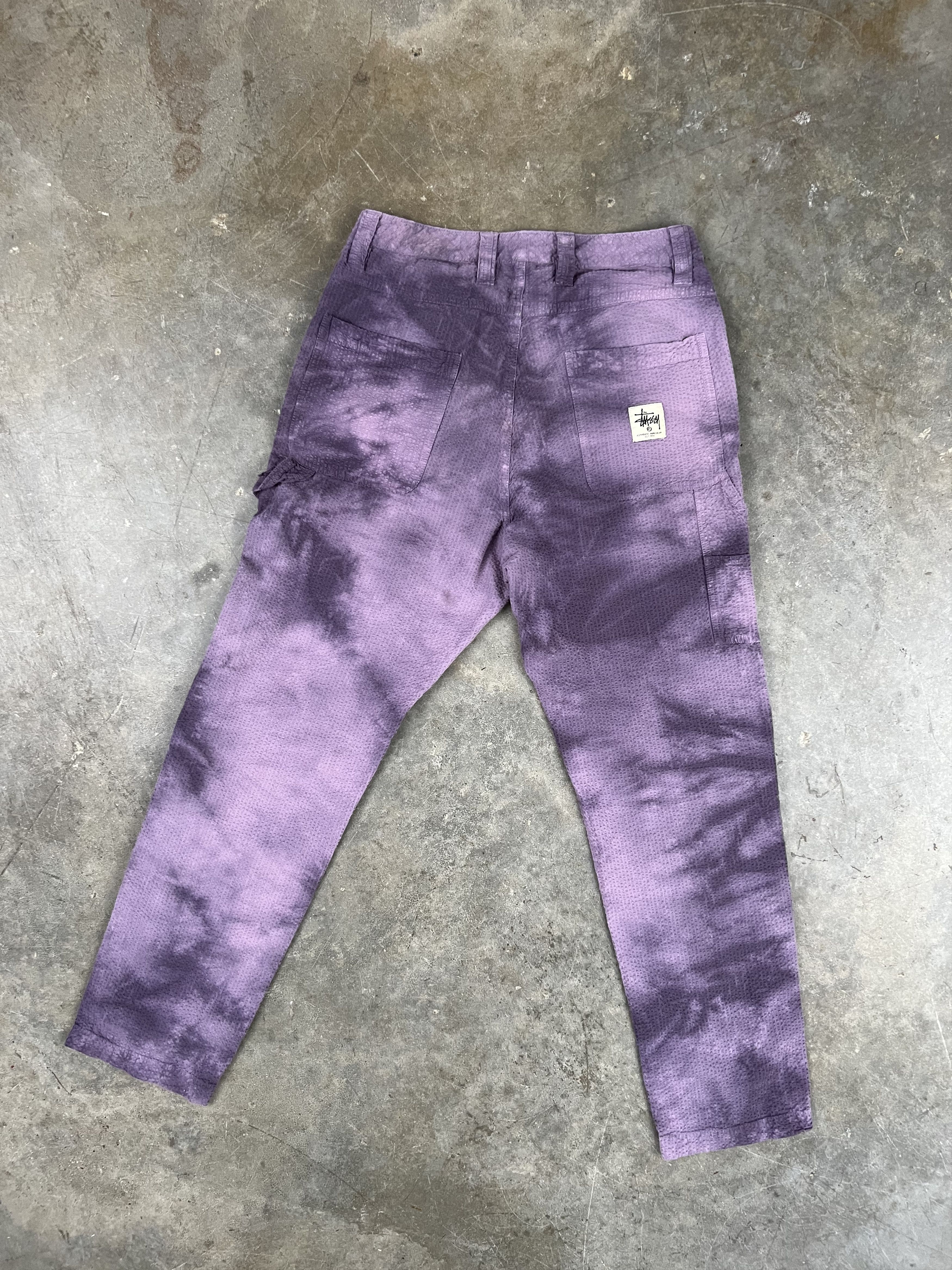 Stussy Stussy Floral Dye Work Pant | Grailed