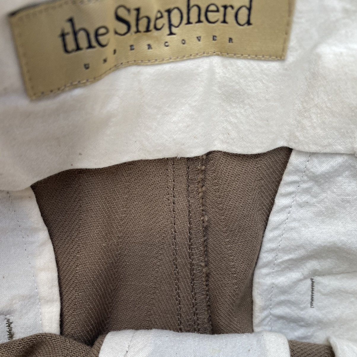 Hiroshi Fujiwara The Shepherd Undercover Herringbone Out seam Detail Pants Size US 32 / EU 48 - 3 Thumbnail