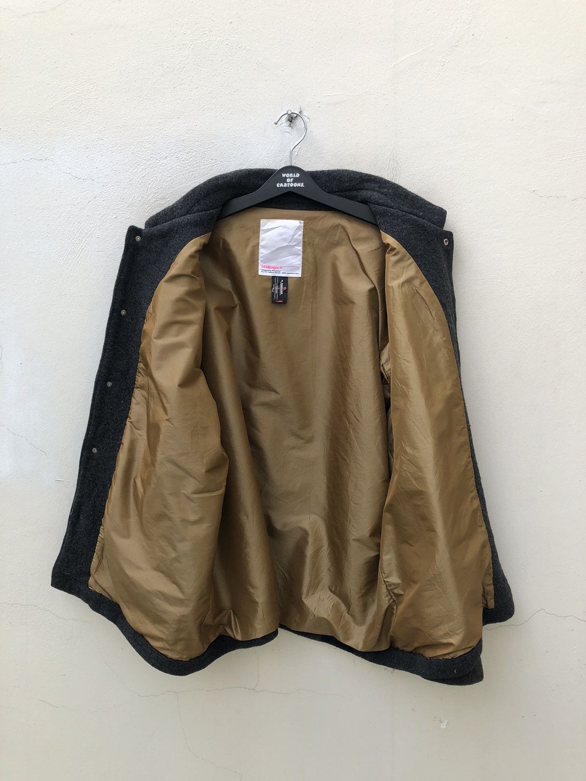 Vintage Madpager Japan Neo Tokyo Snap Button Heavy Wool Jacket Size US XL / EU 56 / 4 - 13 Thumbnail