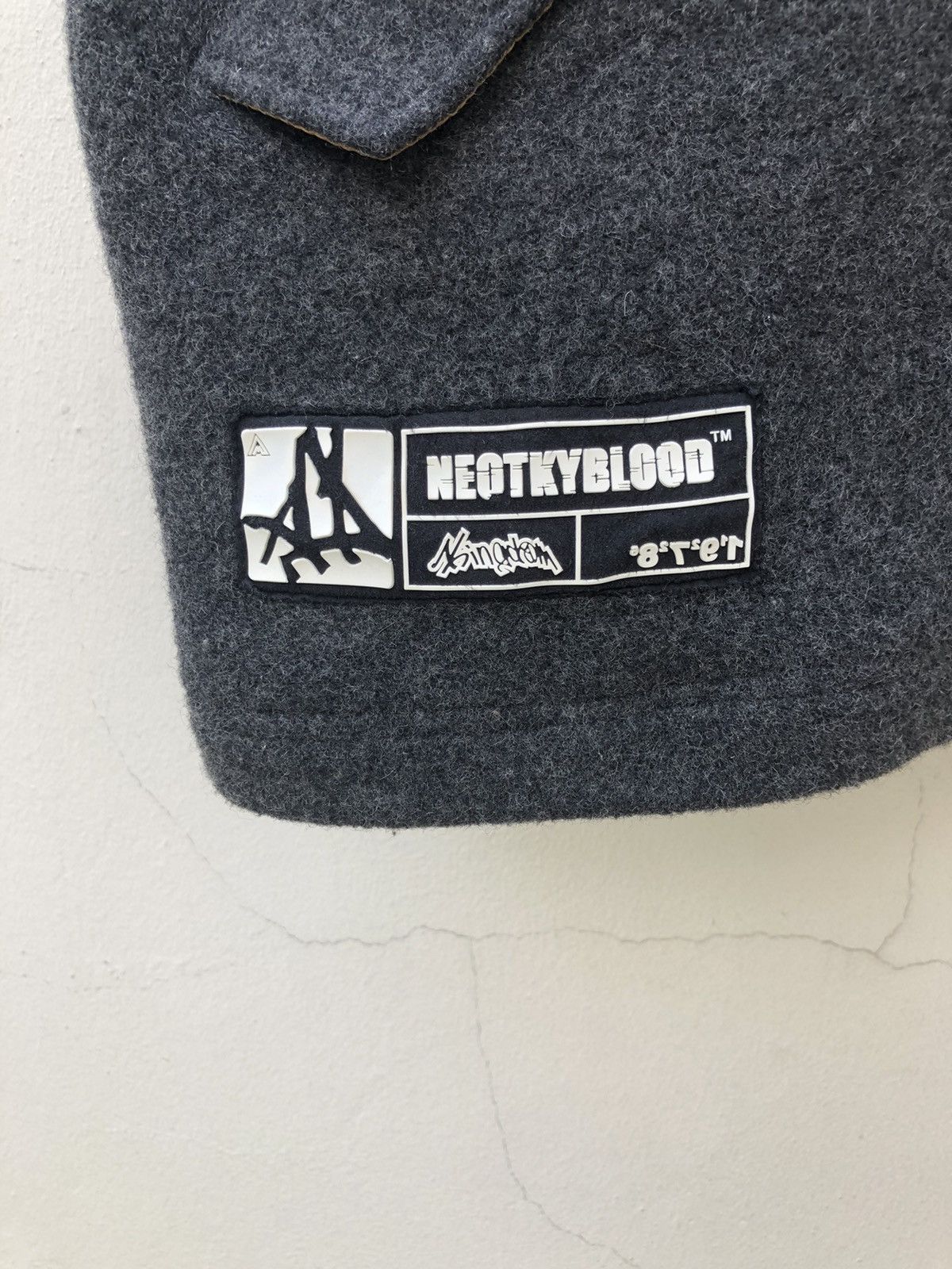 Vintage Madpager Japan Neo Tokyo Snap Button Heavy Wool Jacket Size US XL / EU 56 / 4 - 3 Thumbnail