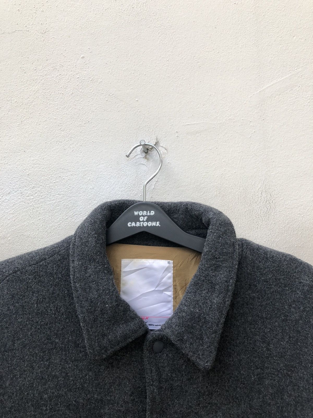 Vintage Madpager Japan Neo Tokyo Snap Button Heavy Wool Jacket Size US XL / EU 56 / 4 - 5 Thumbnail