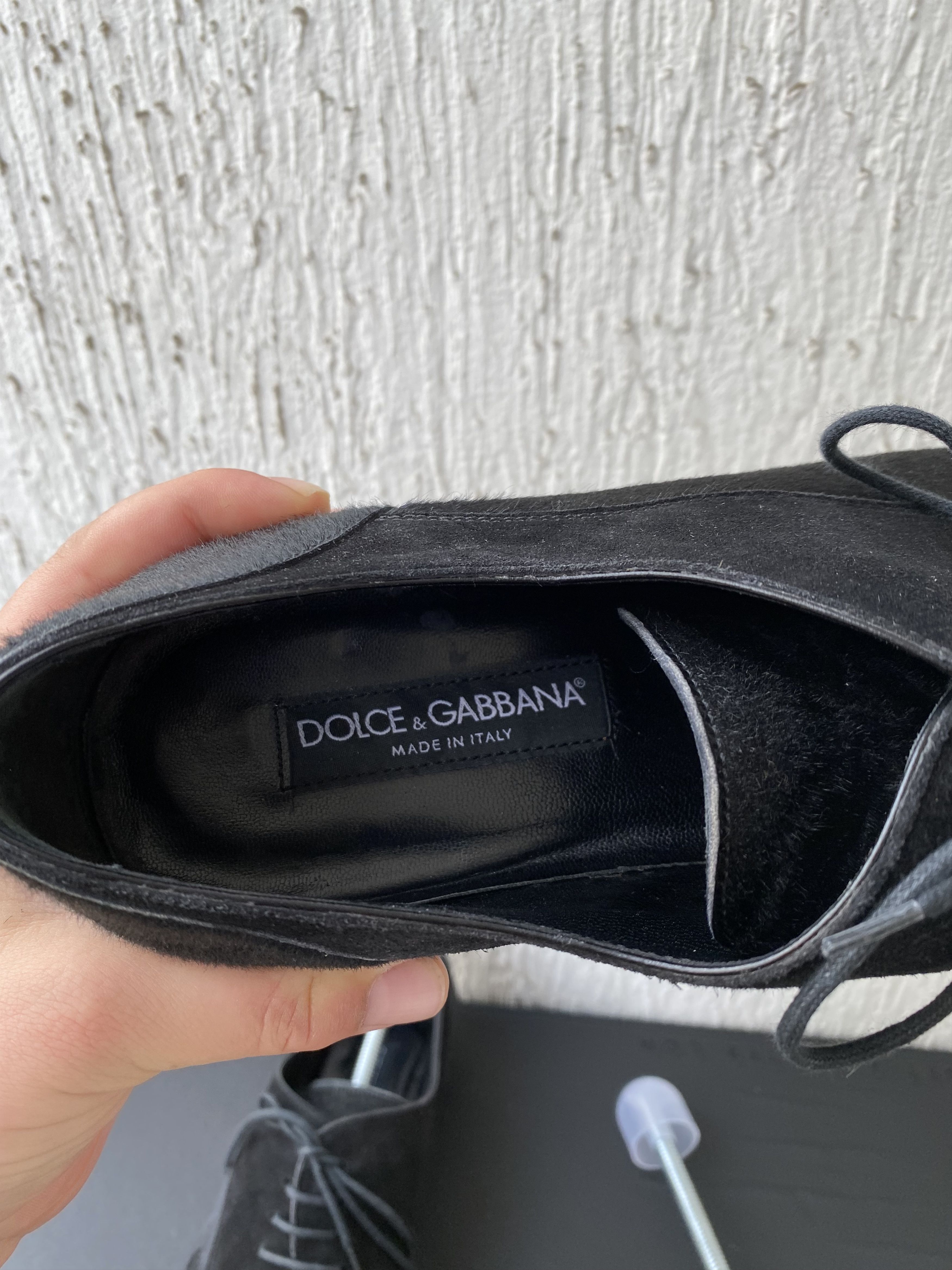 Dolce & Gabbana pony hair derbies Size US 11 / EU 44 - 6 Thumbnail