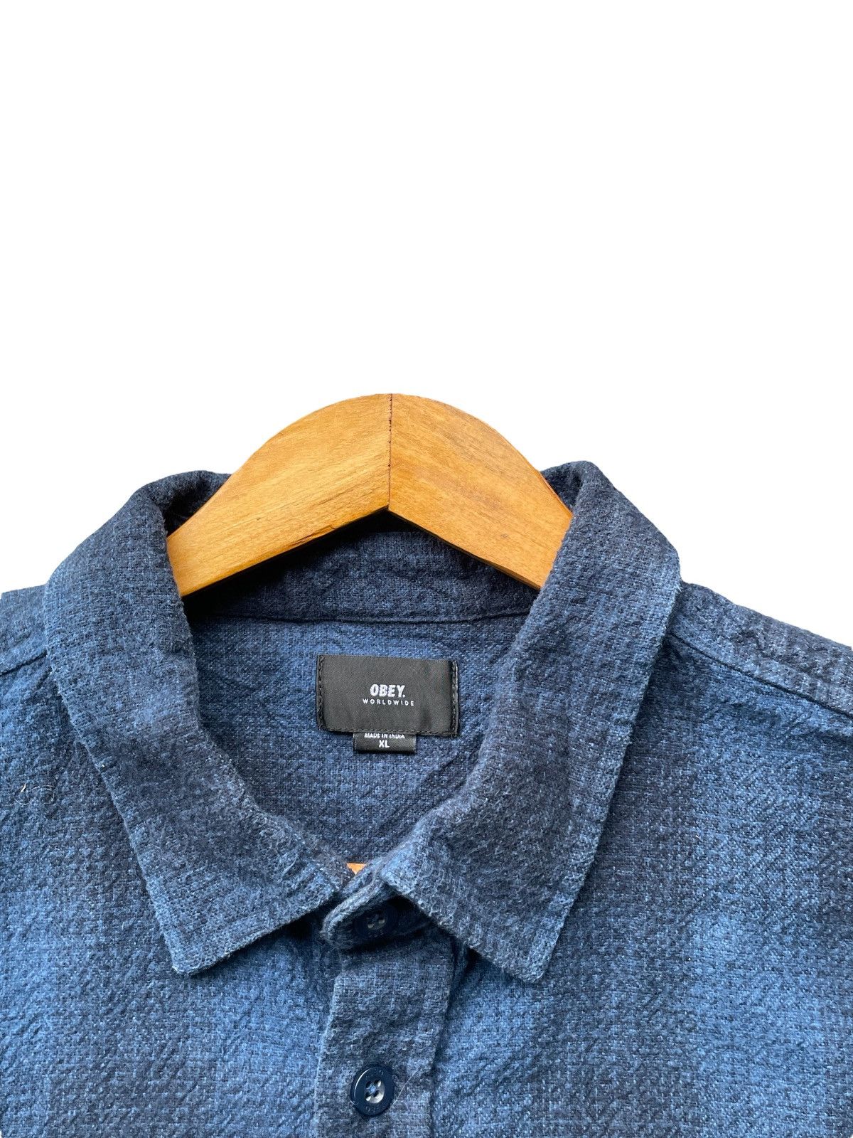 Flannel Obey Flannel Shirt Size US XL / EU 56 / 4 - 7 Thumbnail