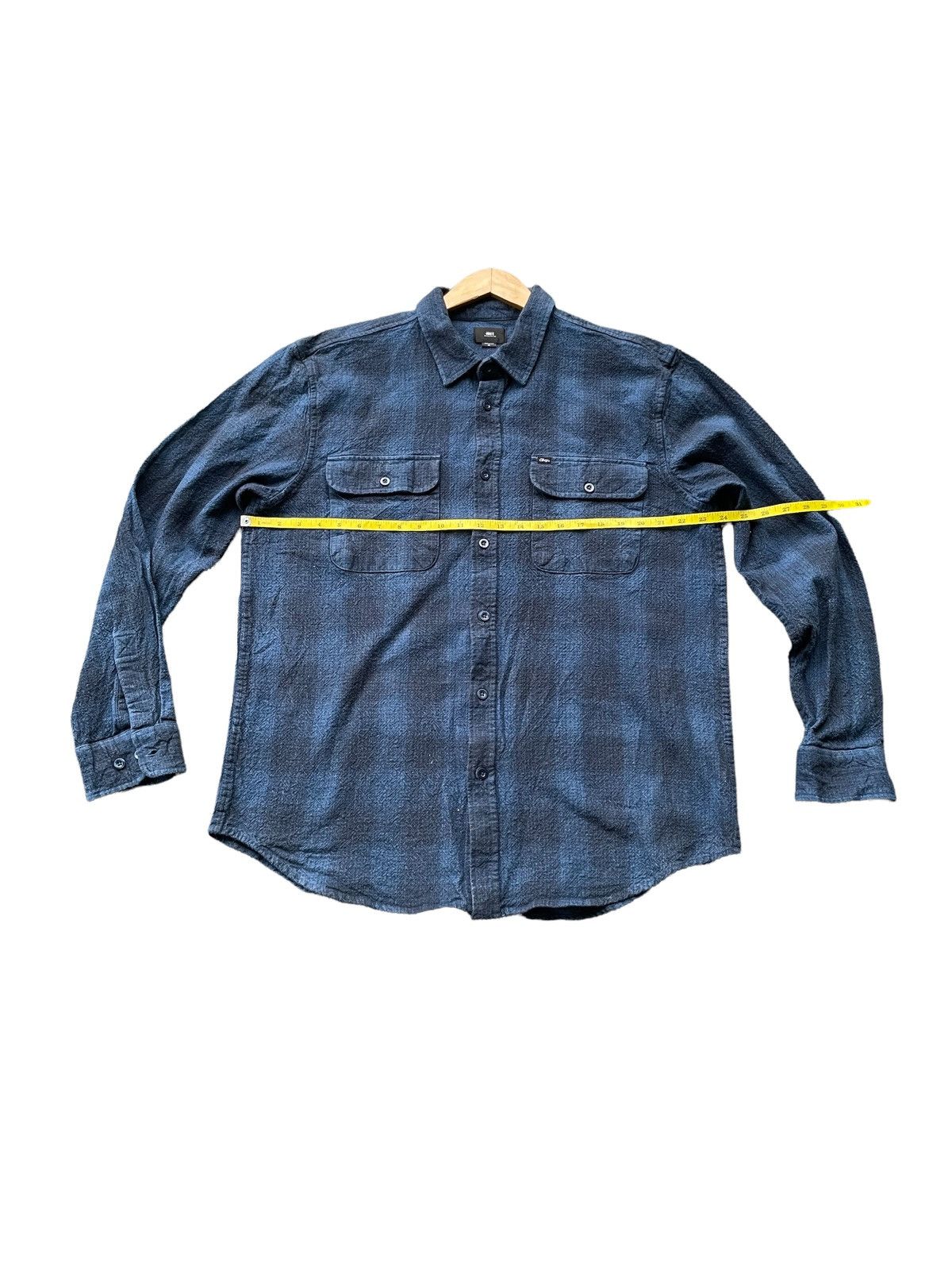Flannel Obey Flannel Shirt Size US XL / EU 56 / 4 - 2 Thumbnail