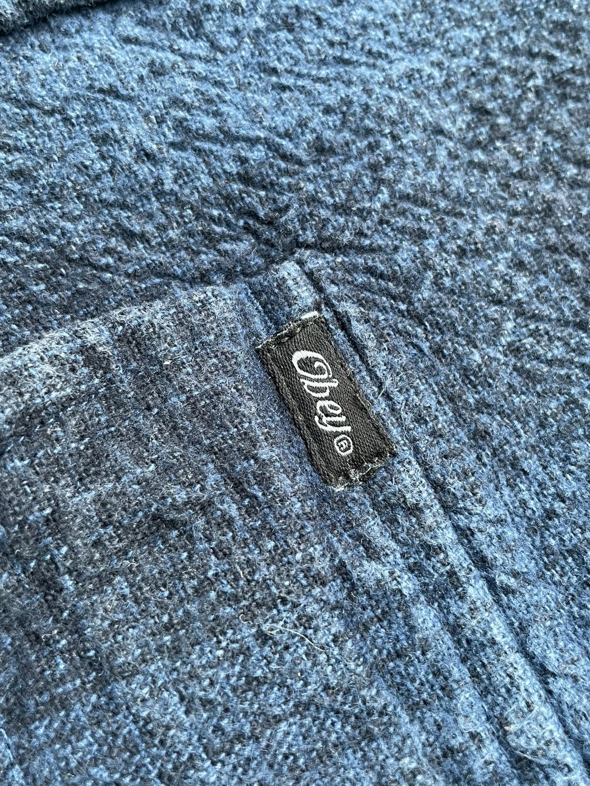 Flannel Obey Flannel Shirt Size US XL / EU 56 / 4 - 12 Thumbnail