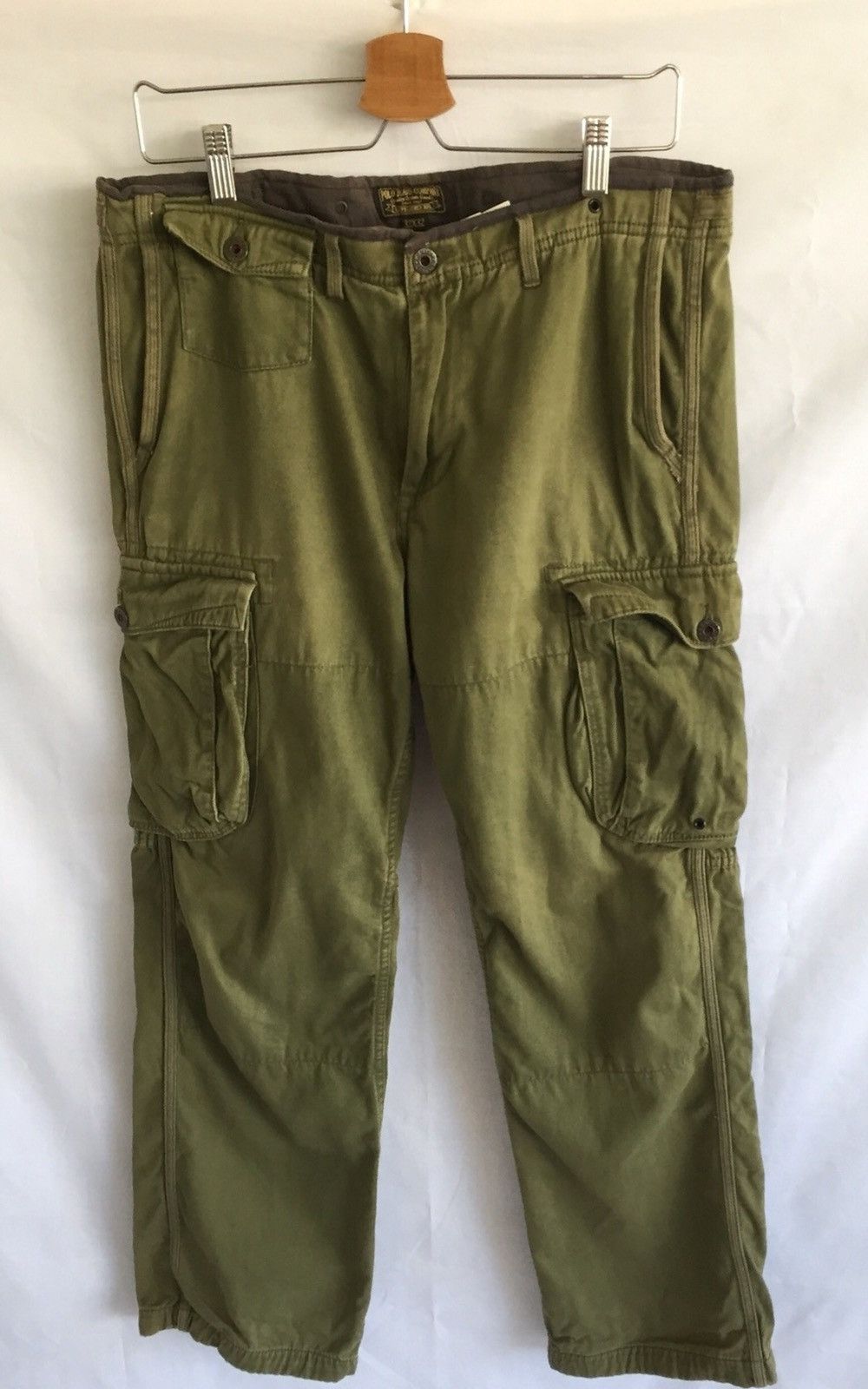 Polo Ralph Lauren × RRL Ralph Lauren × Ralph Lauren Vintage Polo Ralph Lauren Tactical Parachute Pant Size US 34 / EU 50 - 3 Thumbnail