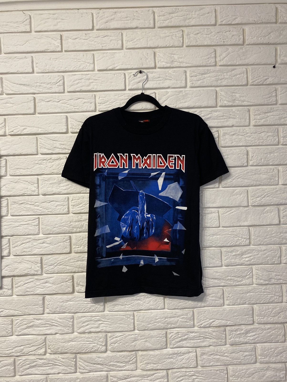 Iron Maiden × Vintage Iron Maiden Fuck tshirt vintage Size US M / EU 48-50 / 2 - 1 Thumbnail
