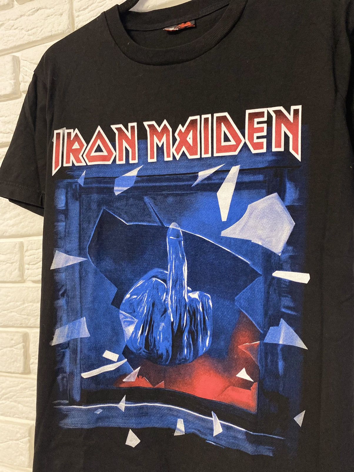 Iron Maiden × Vintage Iron Maiden Fuck tshirt vintage Size US M / EU 48-50 / 2 - 3 Thumbnail