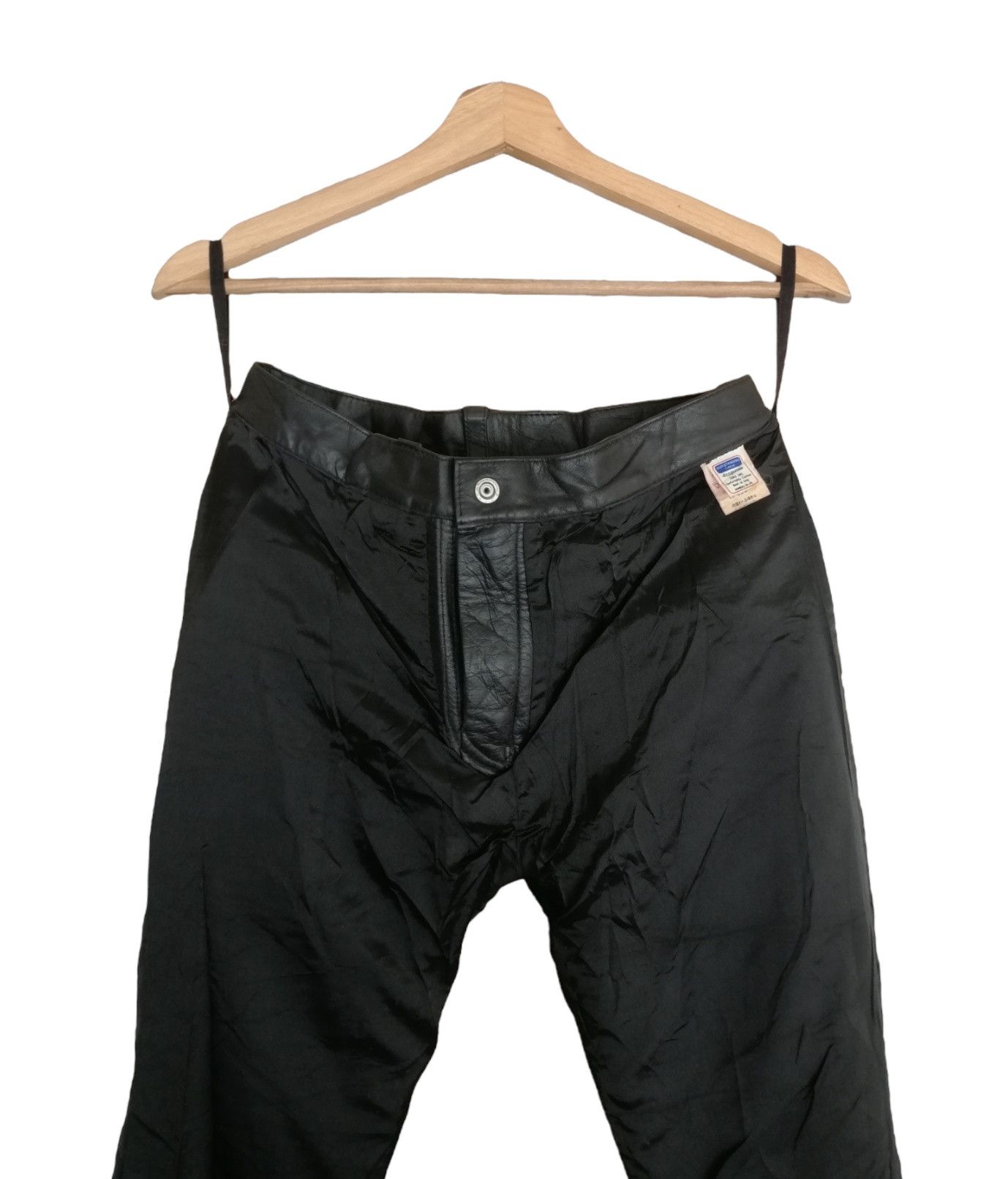 Johnbull × Vintage Vintage Johnbull Cowhide Leather Pants Size 29" - 14 Thumbnail