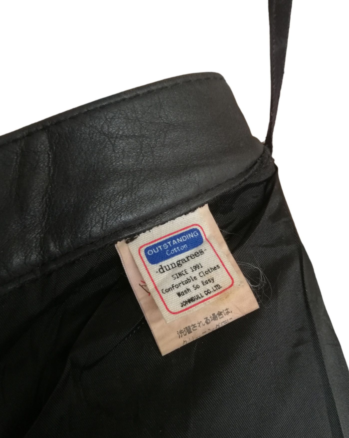 Johnbull × Vintage Vintage Johnbull Cowhide Leather Pants Size 29" - 15 Thumbnail