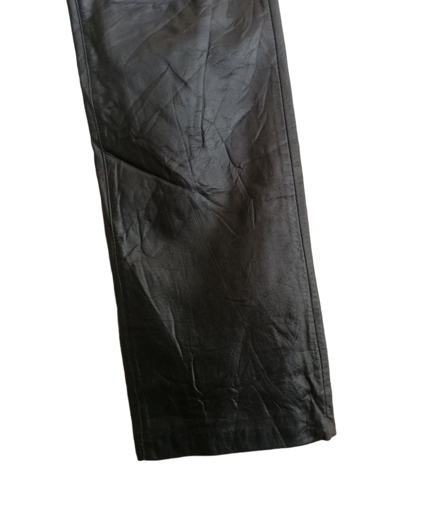 Johnbull × Vintage Vintage Johnbull Cowhide Leather Pants Size 29" - 4 Thumbnail