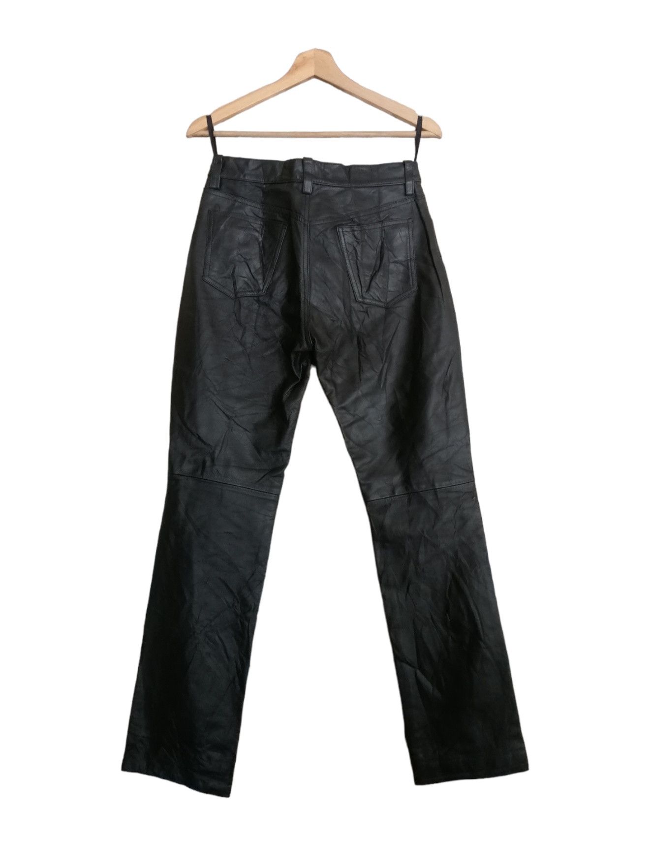 Johnbull × Vintage Vintage Johnbull Cowhide Leather Pants Size 29" - 8 Thumbnail