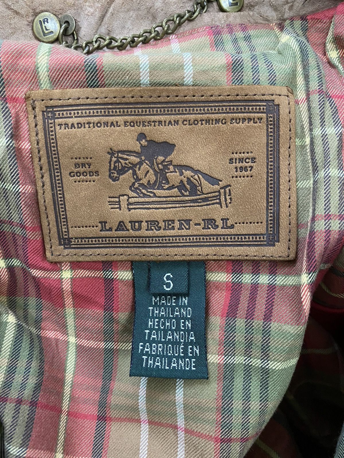 Ralph Lauren Vintage Lauren RL Puffer Quilted Jacket Size US XS / EU 42 / 0 - 8 Thumbnail