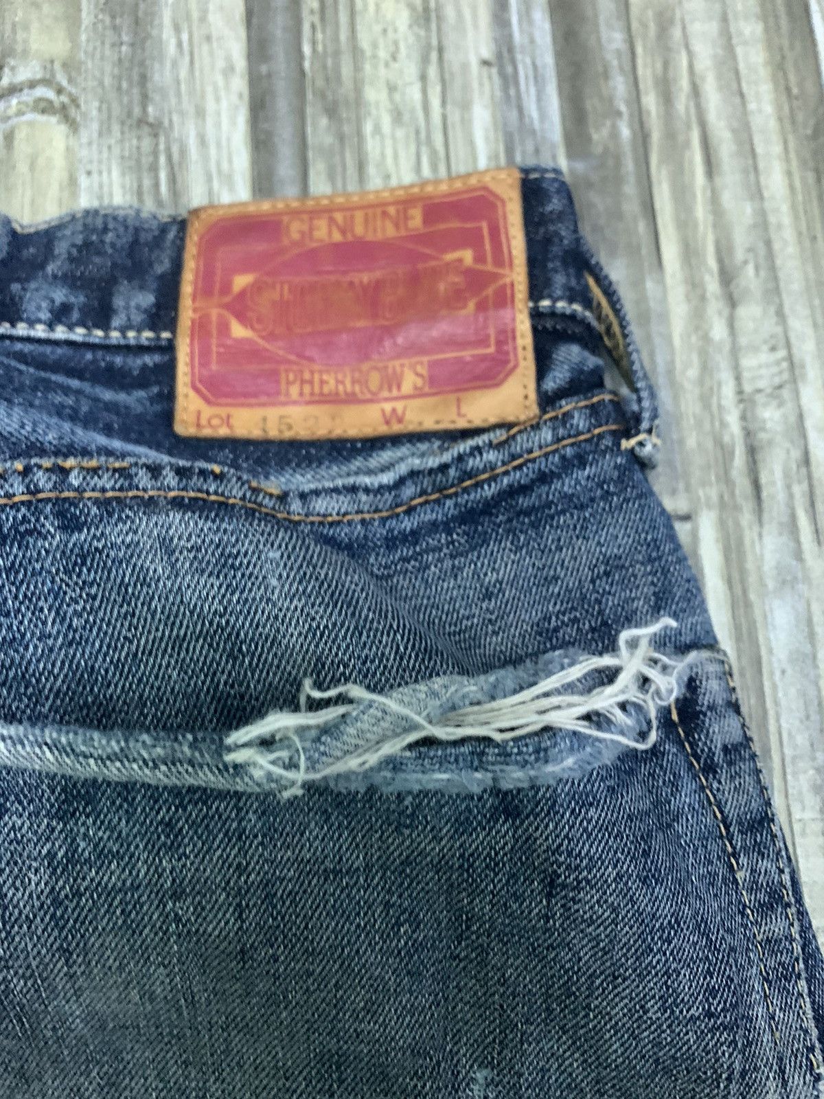Nice Pherrow’s Genuine StormyBlue Selvedges Jeans