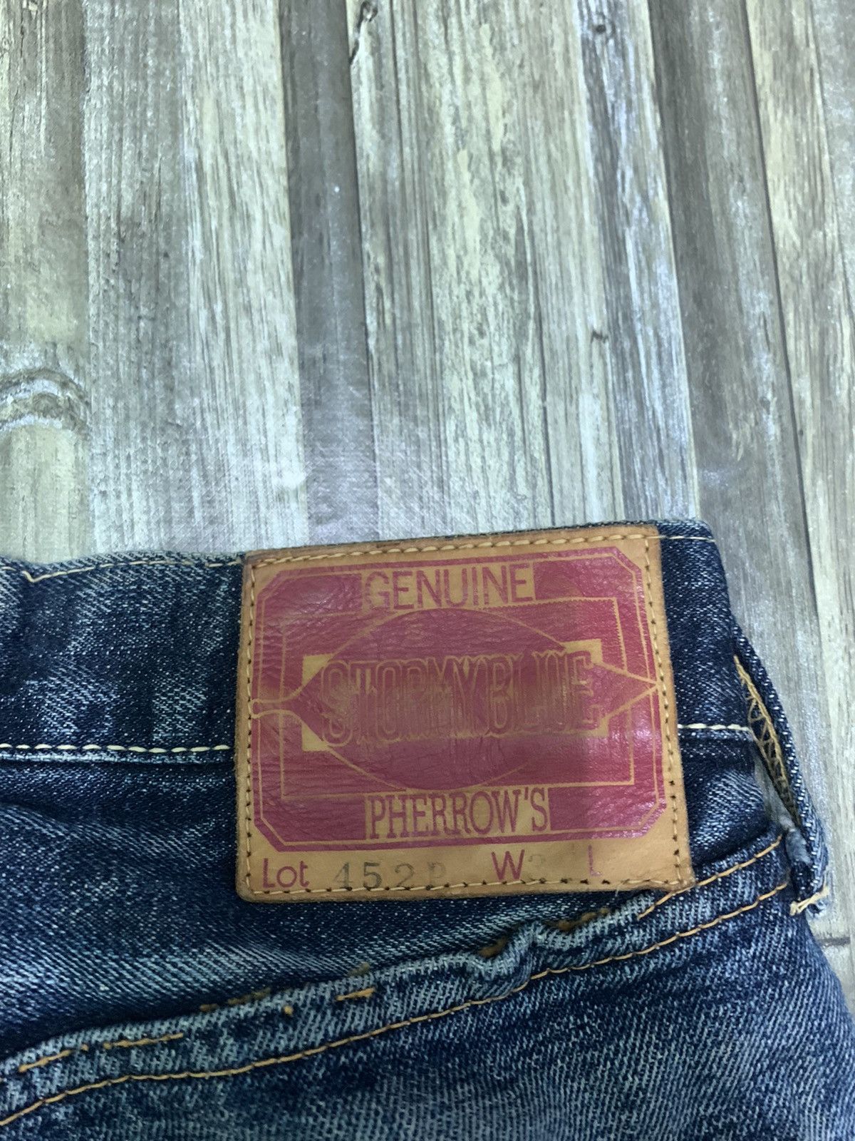 Nice Pherrow’s Genuine StormyBlue Selvedges Jeans
