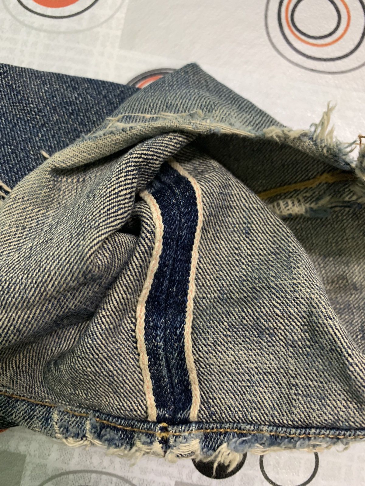 Nice Pherrow’s Genuine StormyBlue Selvedges Jeans