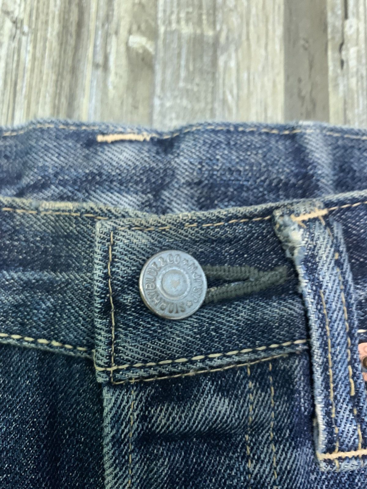 Nice Pherrow’s Genuine StormyBlue Selvedges Jeans