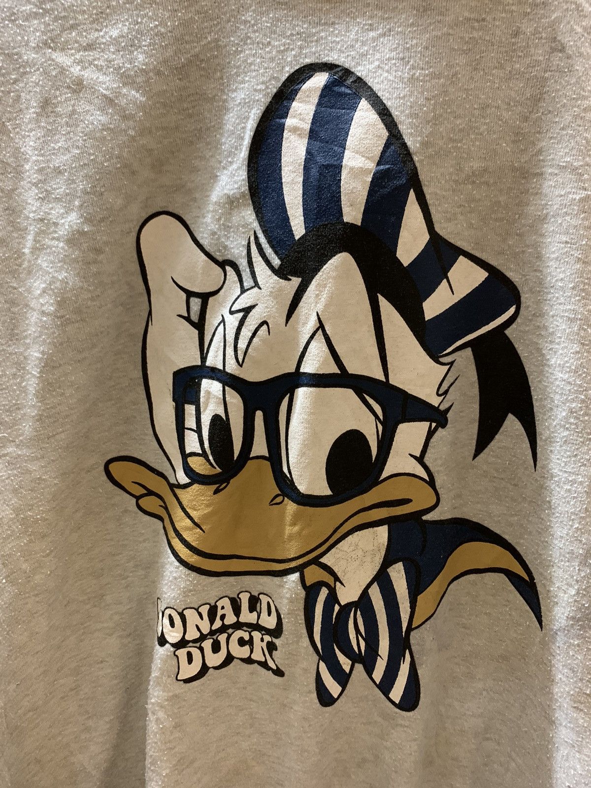 Disney Nice Graphics Donald Duck Hoodies Size US L / EU 52-54 / 3 - 3 Thumbnail