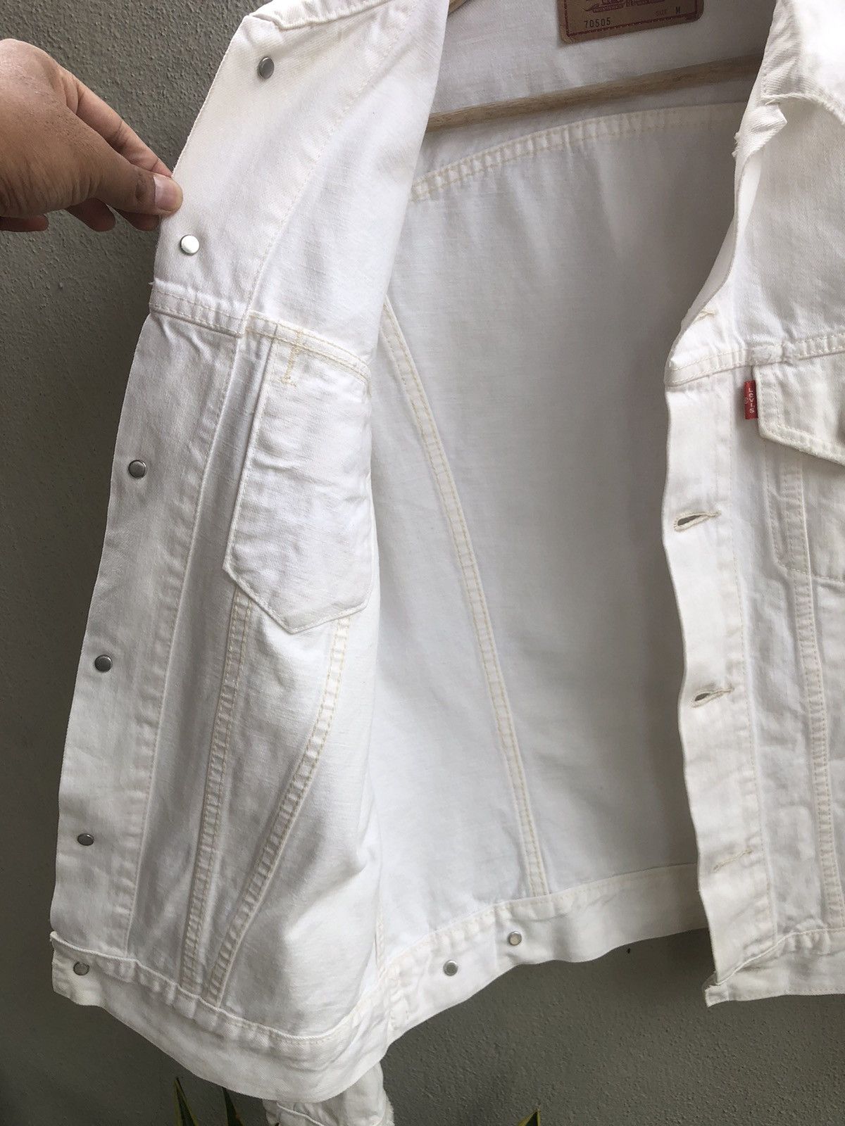 Levi's Japanese Levi’s Denim Jacket Distressed Denim Size US M / EU 48-50 / 2 - 3 Thumbnail