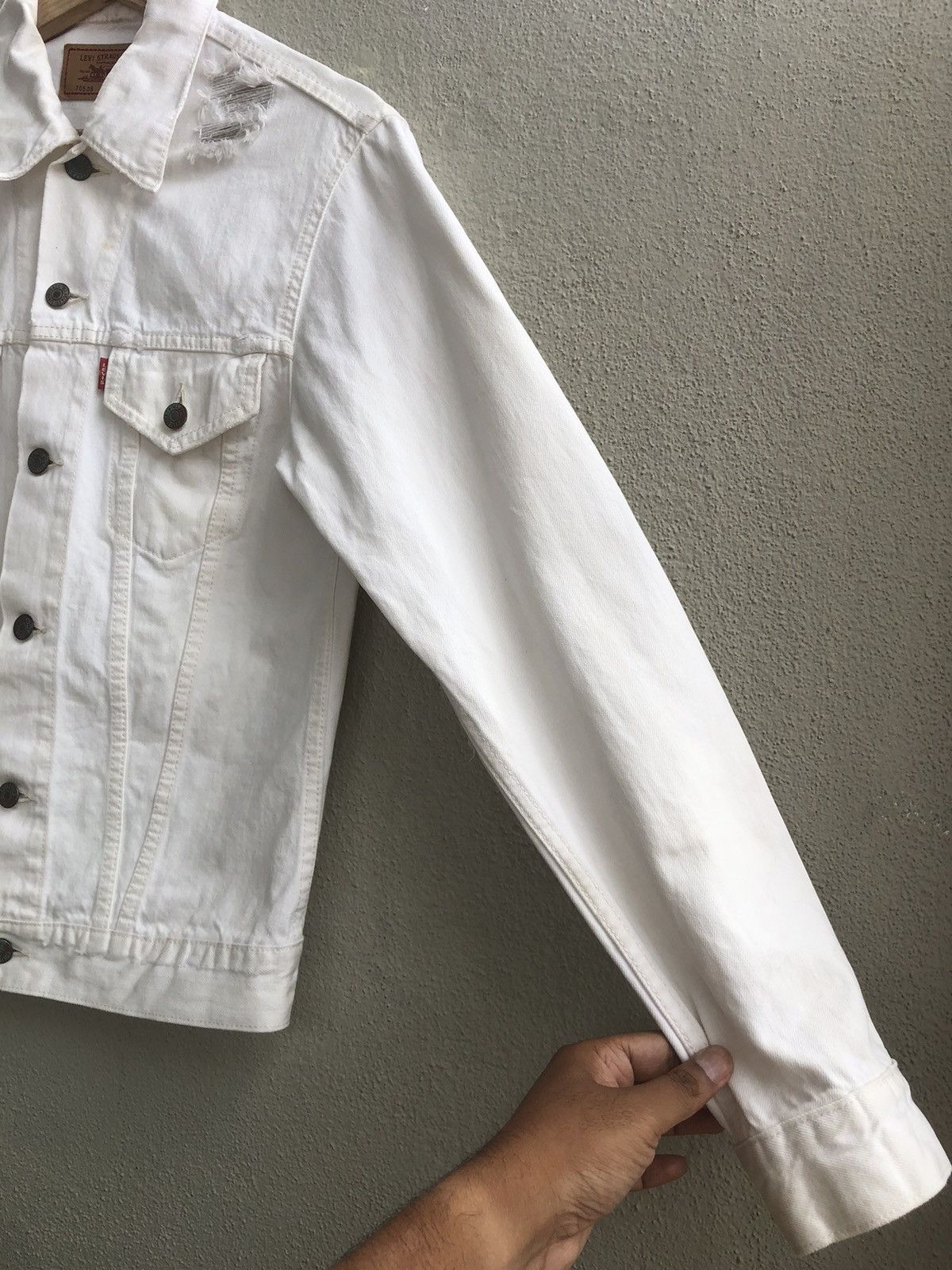 Levi's Japanese Levi’s Denim Jacket Distressed Denim Size US M / EU 48-50 / 2 - 6 Thumbnail