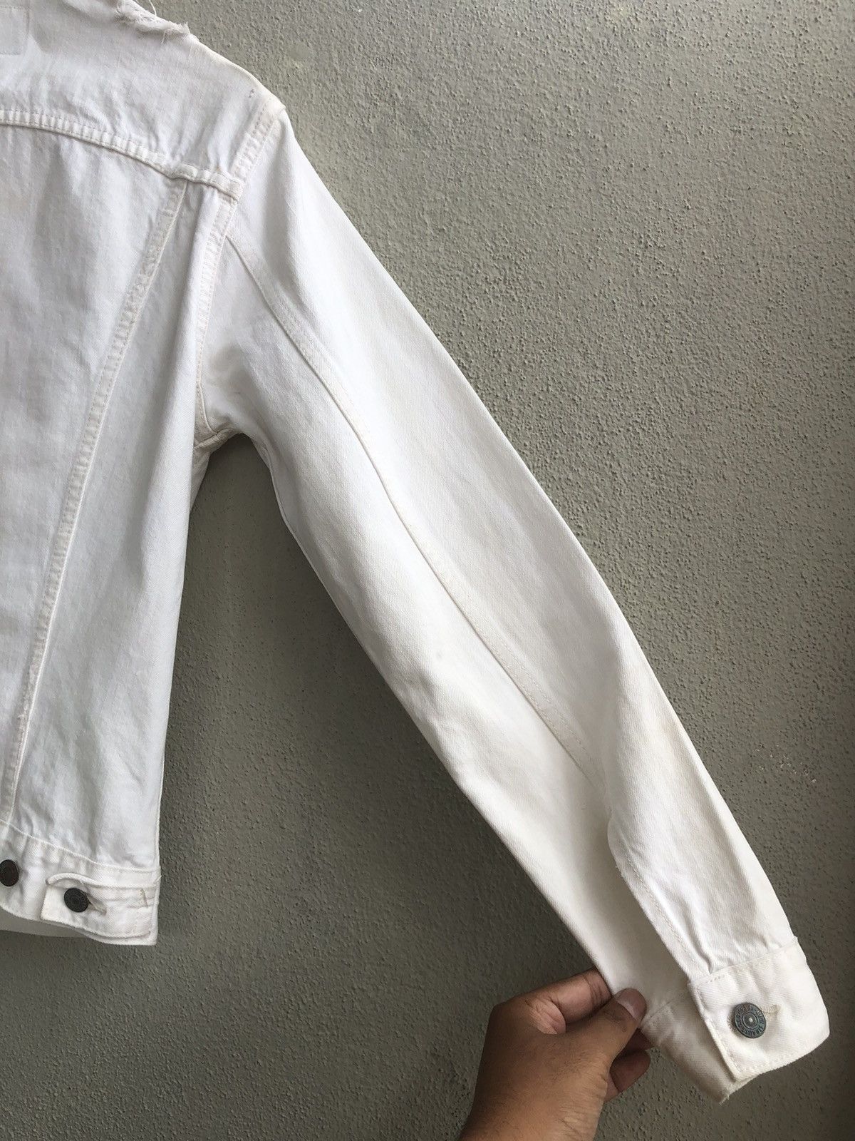 Levi's Japanese Levi’s Denim Jacket Distressed Denim Size US M / EU 48-50 / 2 - 9 Thumbnail