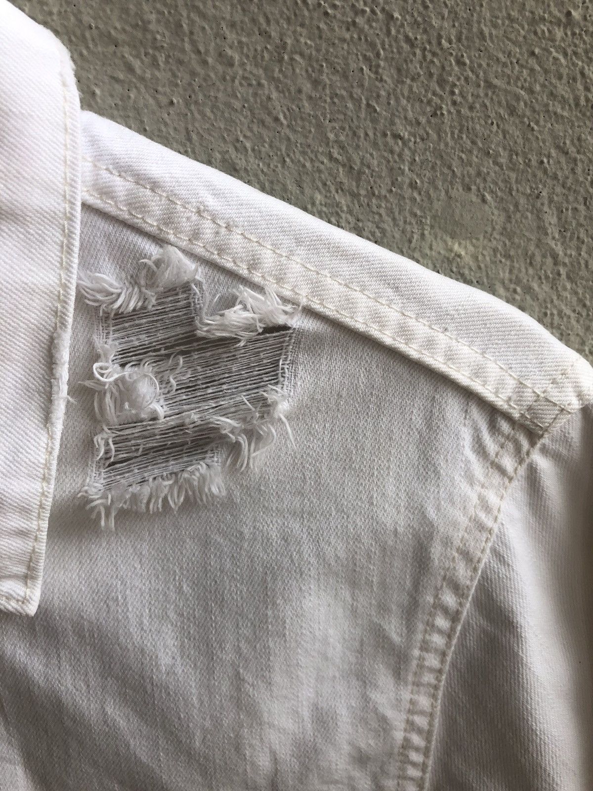 Levi's Japanese Levi’s Denim Jacket Distressed Denim Size US M / EU 48-50 / 2 - 13 Thumbnail