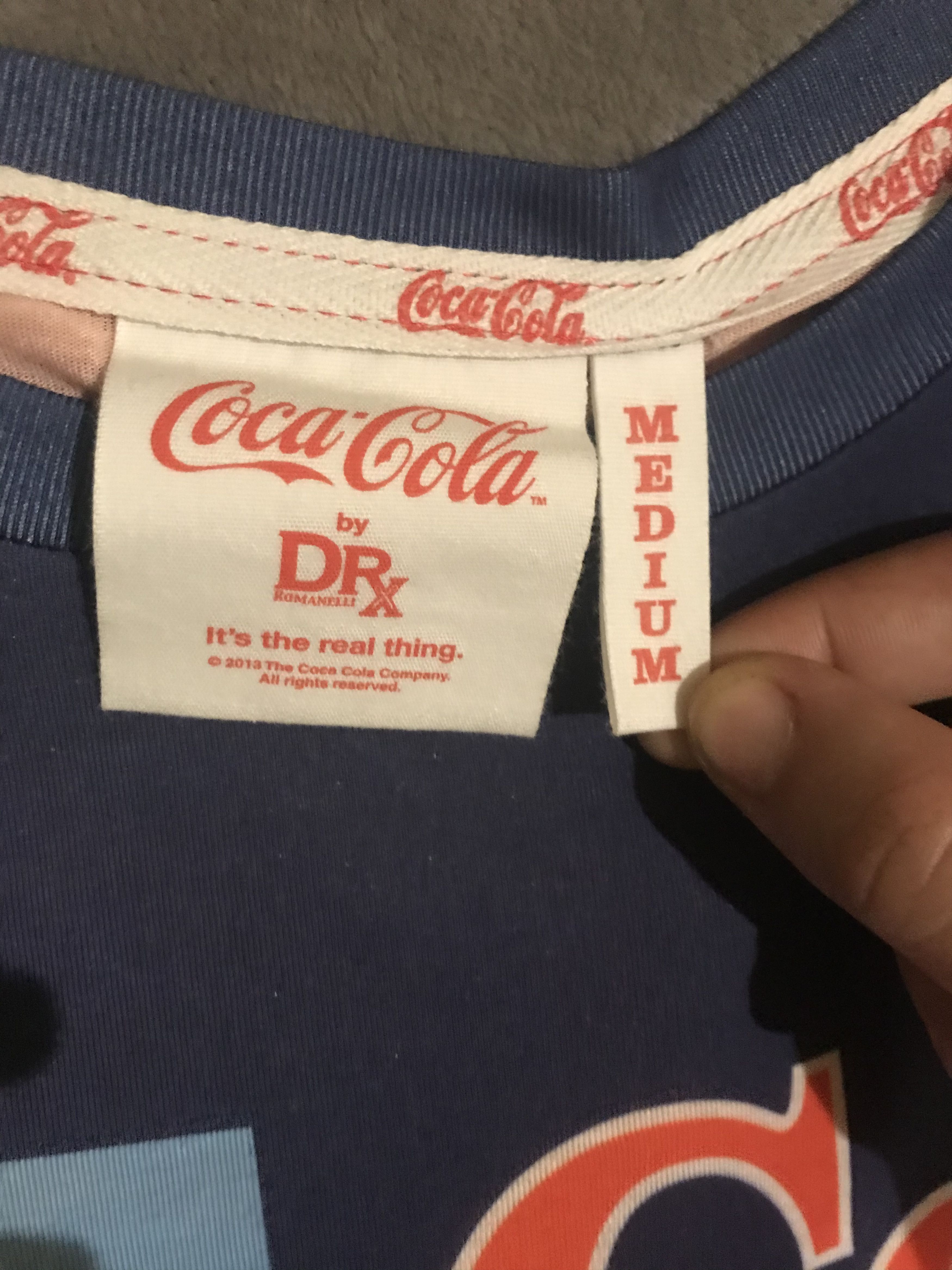 Coca Cola × Darren Romanelli Rare Dr Romanelli x Coke Cut and Sew Shirt Size US M / EU 48-50 / 2 - 3 Thumbnail