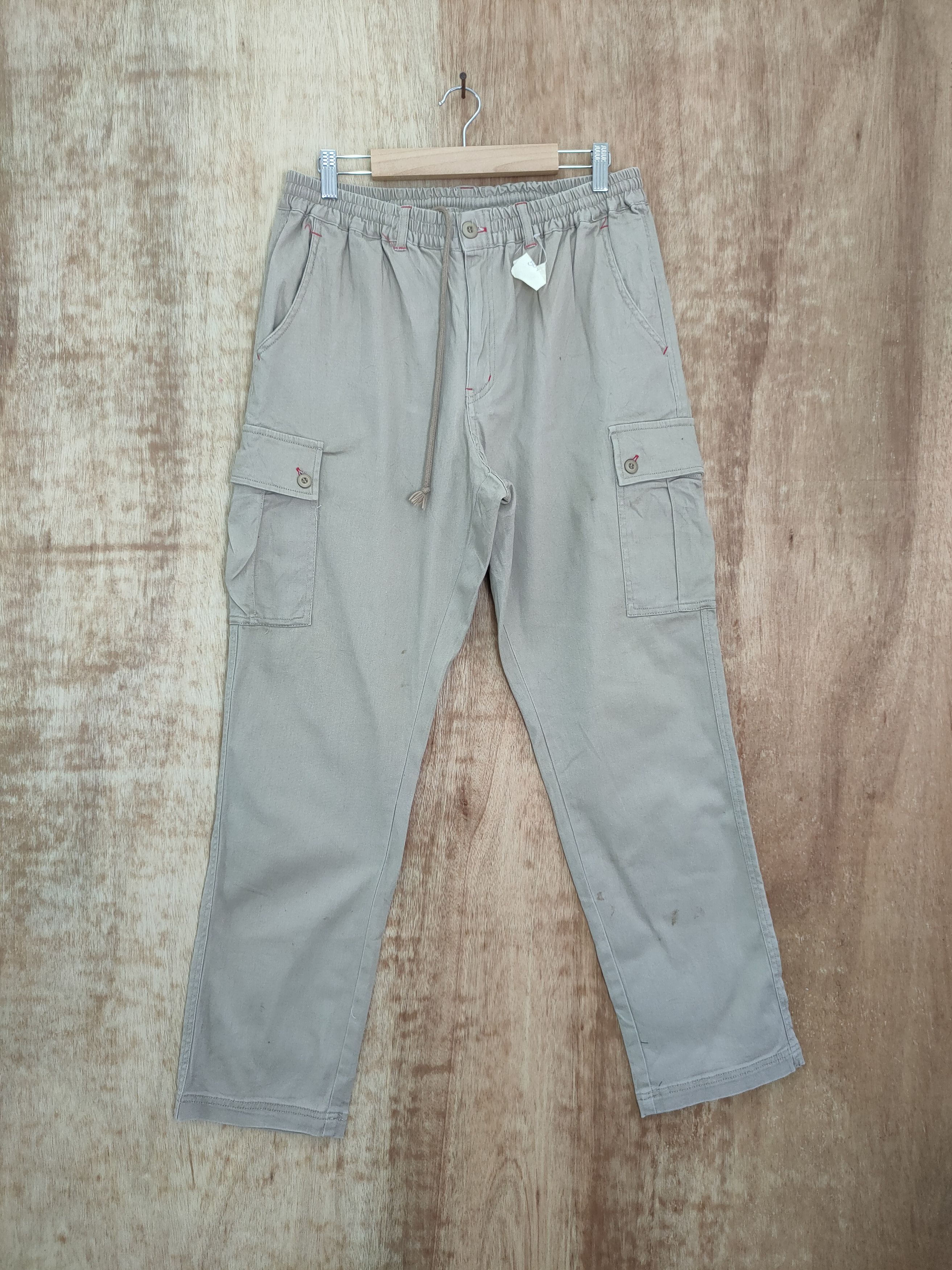 Japanese Brand DLL Keith Valler UK London jogger cargo pants #507 Size US 34 / EU 50 - 1 Thumbnail